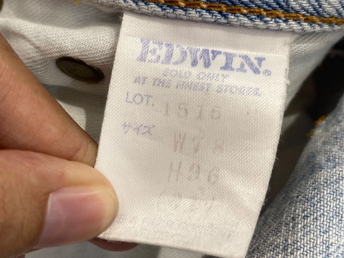 Edwin Edwin Brand Faded Light Wash Style Straight Cut Jeans Size US 30 / EU 46 - 12 Thumbnail