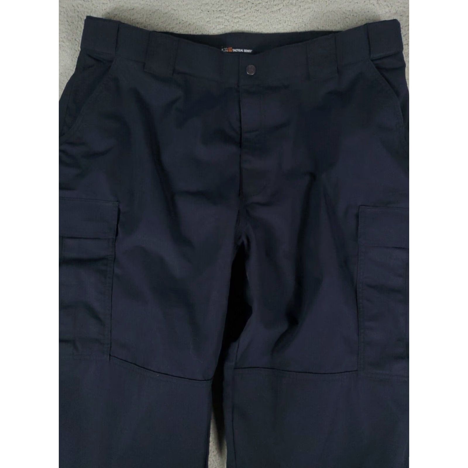 Vintage 5.11 Tactical Cargo Pants Mens Size 42x32 Navy Blue Outdoor Workwear Size US 42 / EU 58 - 2 Thumbnail