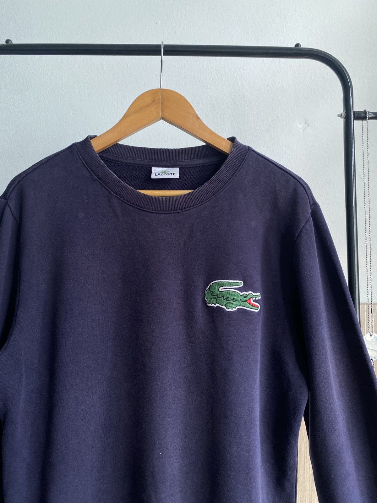 Lacoste 🔥 🔥 OFFER ME NOW ‼️ VTG Rare LACOSTE Sweatshirt on patches Size US L / EU 52-54 / 3 - 4 Thumbnail
