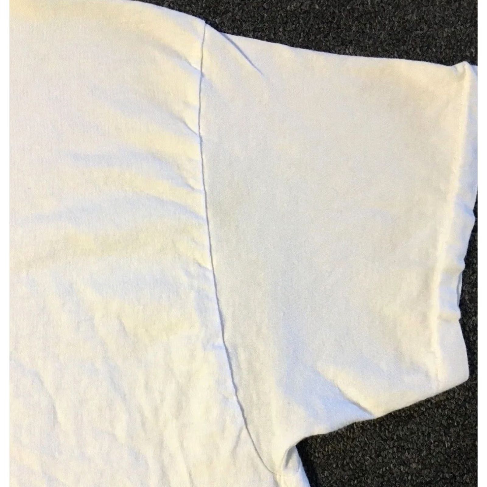 Hanes VINTAGE Hanes Shirt L White 90s Grunge Biker Punk Skate Surf Trucker Track PE 80s 90s Mens Shirt Size US L / EU 52-54 / 3 - 7 Thumbnail