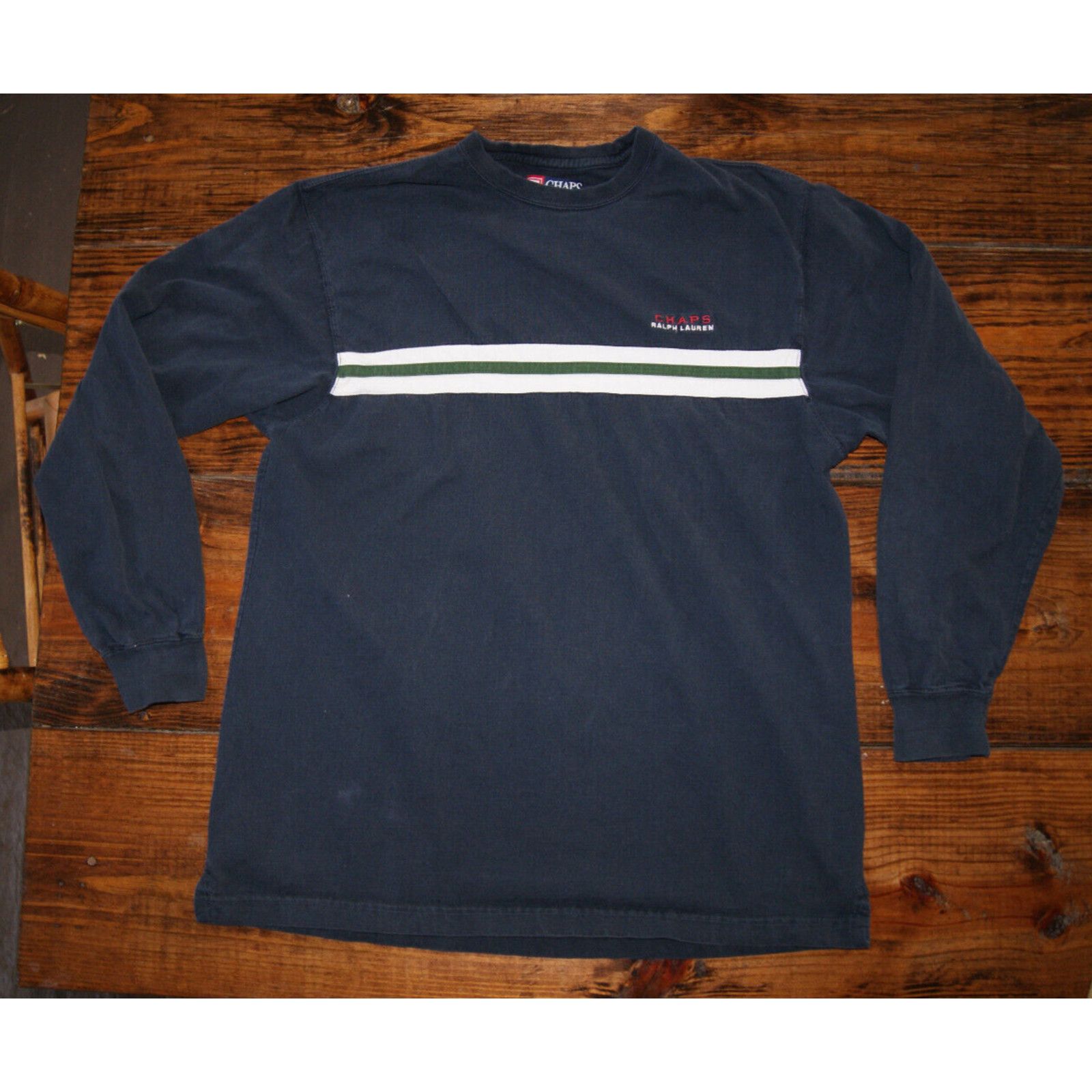 Chaps VTG Chaps Ralph Lauren Long Sleeve Shirt Adult L Rugby Polo Size US L / EU 52-54 / 3 - 2 Thumbnail