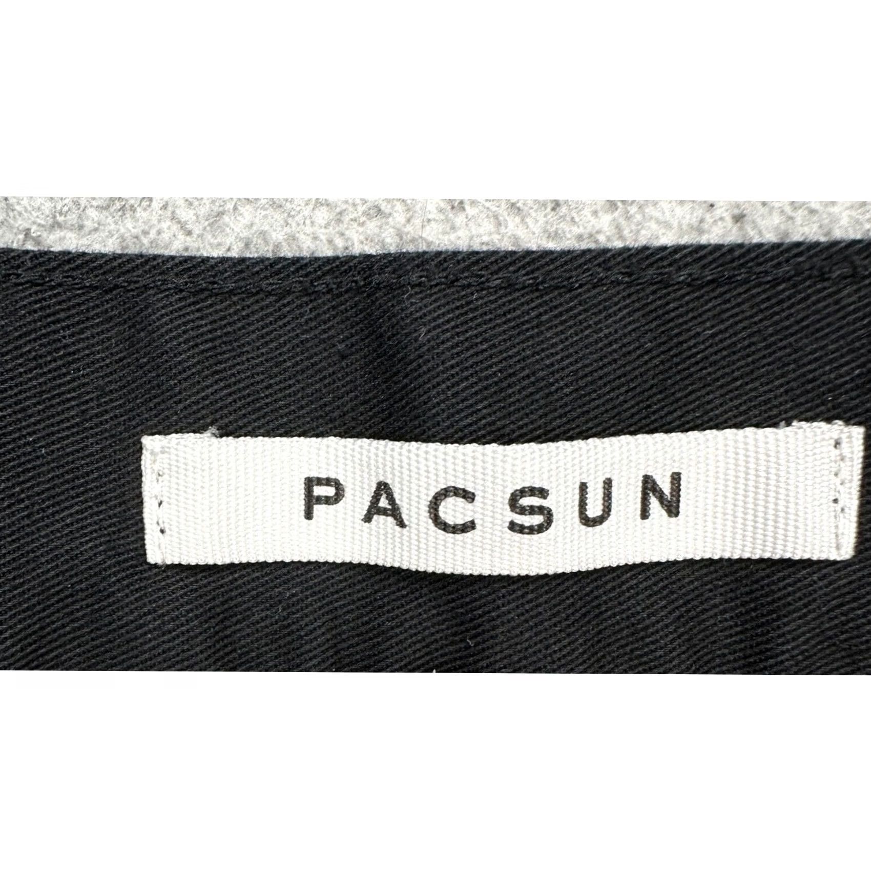 Pacsun Pacsun Womens Chino Pants 29X27 Black Straight Flat Front Casual Pockets Outdoor Pacsun Women Chino Pants Black 29X27 Navy? Size 29" - 3 Thumbnail