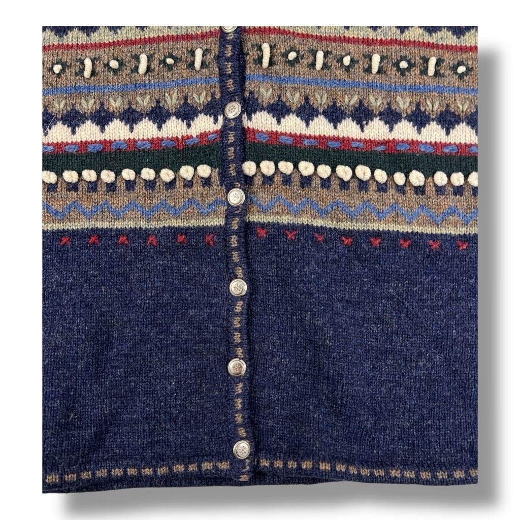Other Vintage Ashley Hill 100% Shetland Wool Sweater Vest Size Ext Size XL / US 12-14 / IT 48-50 - 2 Thumbnail