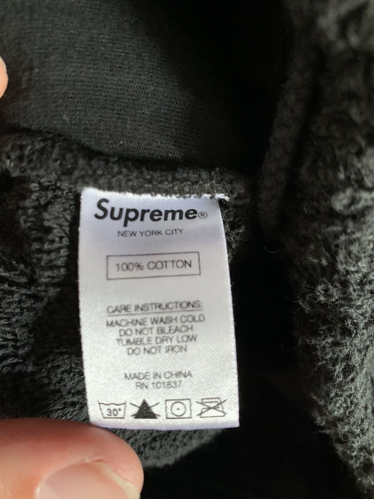 Supreme Supreme Terry Logo Shorts Black Size US 32 / EU 48 - 6 Thumbnail