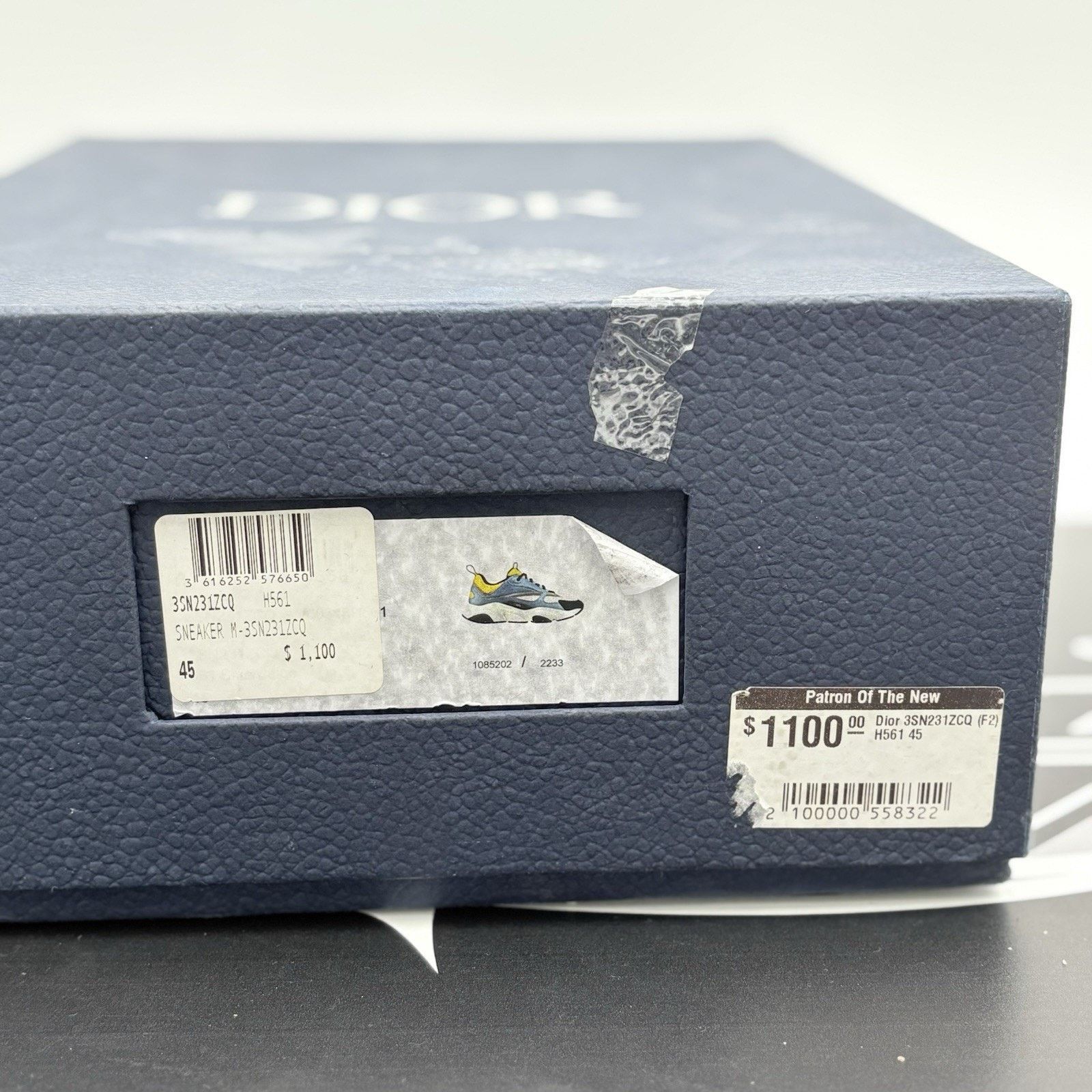 Dior Dior B22 Sneaker ' Blue Yellow ' | SUPER CLEAN! Size US 12 / EU 45 - 15 Thumbnail
