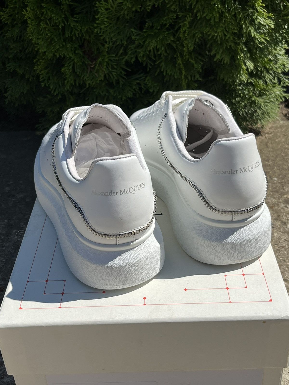 Alexander McQueen Larry Zipper Sneaker Size US 9 / IT 39 - 1 Thumbnail