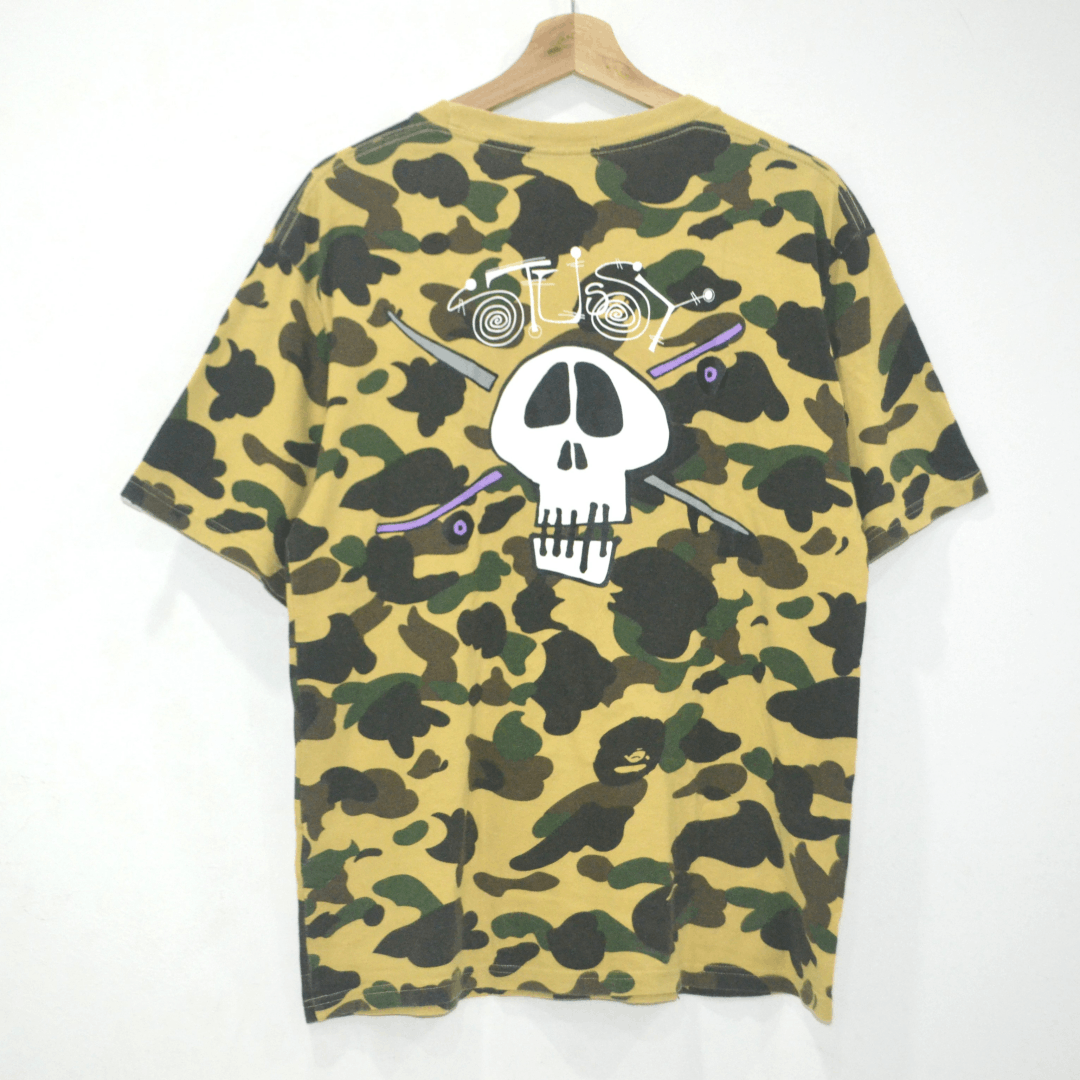 Bape × Stussy A Bathing Ape x Stussy 30th Anniversary T-shirt Size US M / EU 48-50 / 2 - 2 Thumbnail
