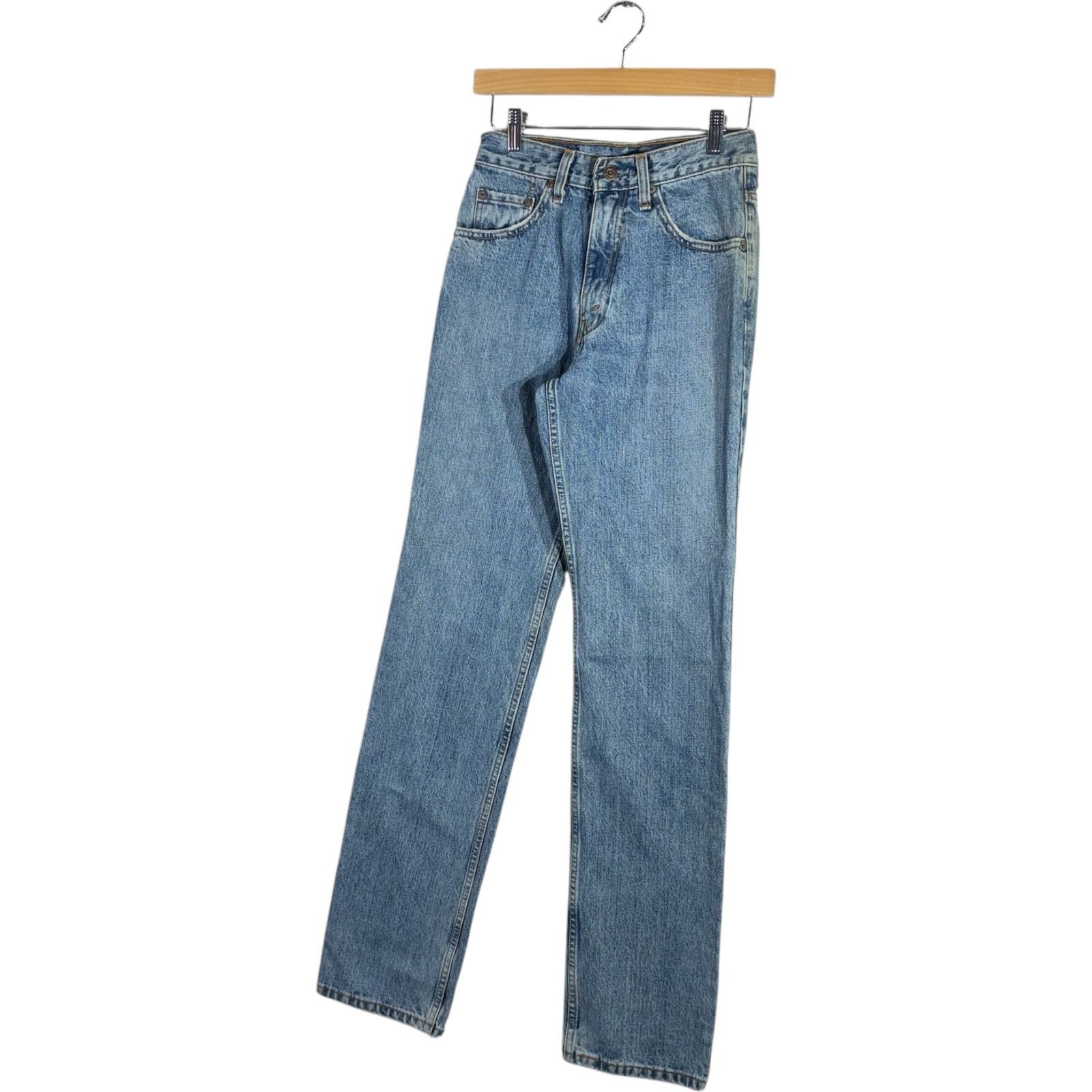 Levi's Vintage Levi's505 Straight Leg Jeans 27x34 Size US 27 - 3 Thumbnail