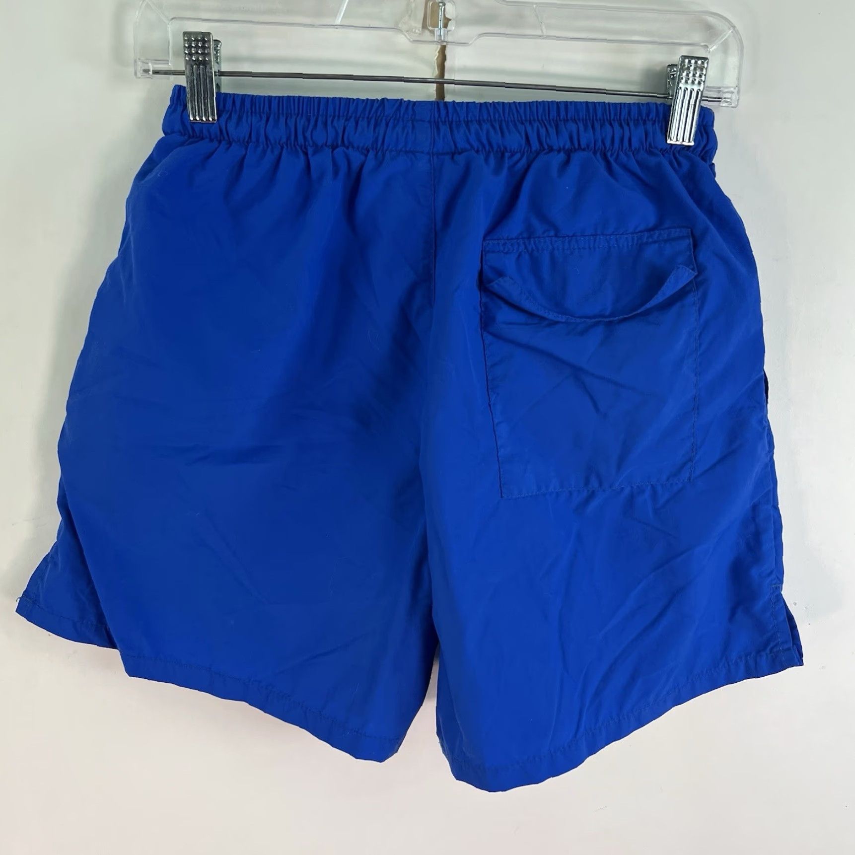 Vintage VINTAGE Pace Huntington Beach Nylon Beach Shorts Size S Blue Astro Boy Brief Trunks Mens Size US 29 - 4 Thumbnail