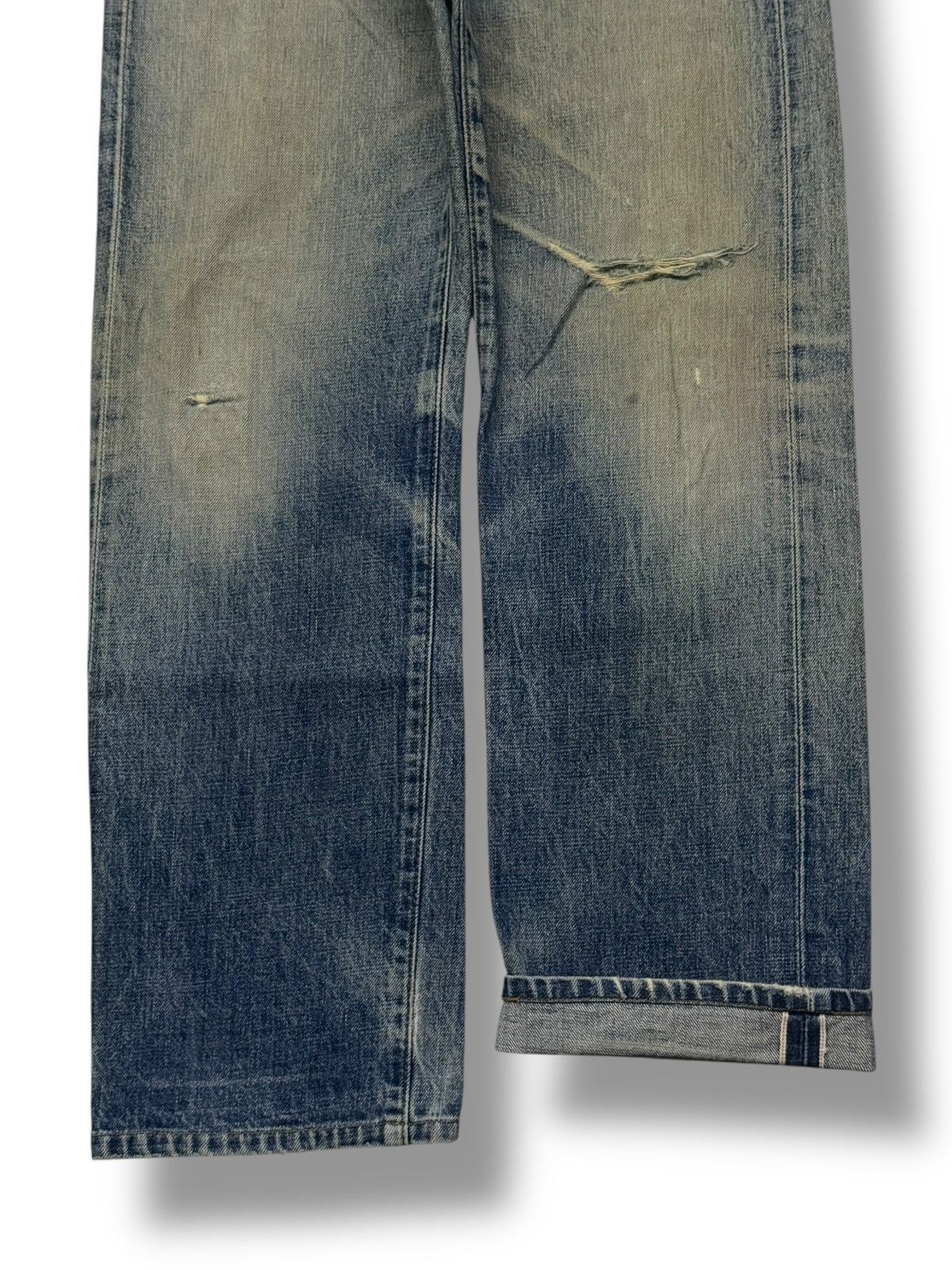Levi's Vintage Clothing Vintage 90s Levi’s 502-XX Big E Talon Japan Selvedge Denim Size US 30 / EU 46 - 6 Thumbnail