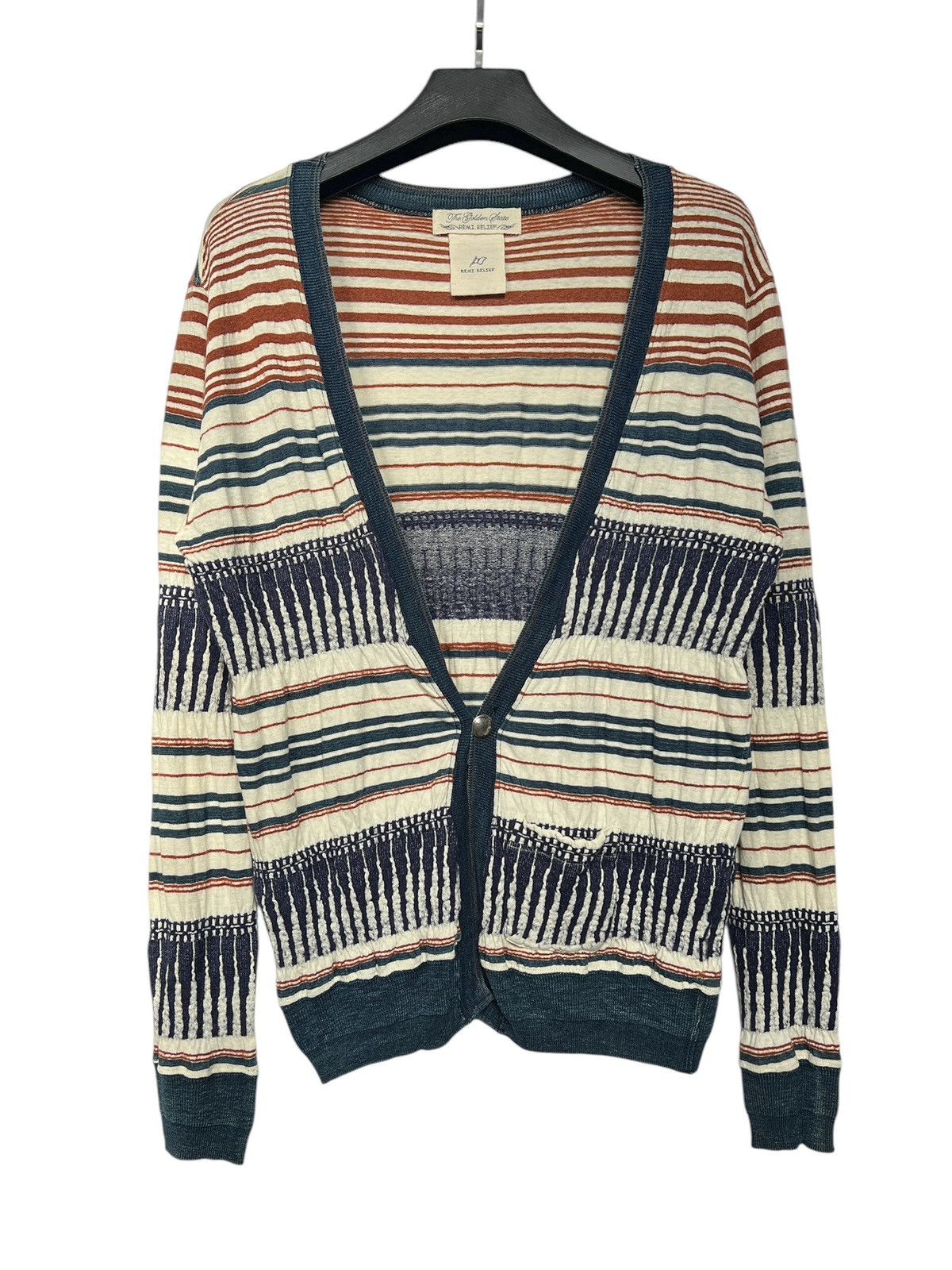 Designer × Remi Relief Remi Relief Native Border Pattern Cardigan Size US L / EU 52-54 / 3 - 1 Thumbnail