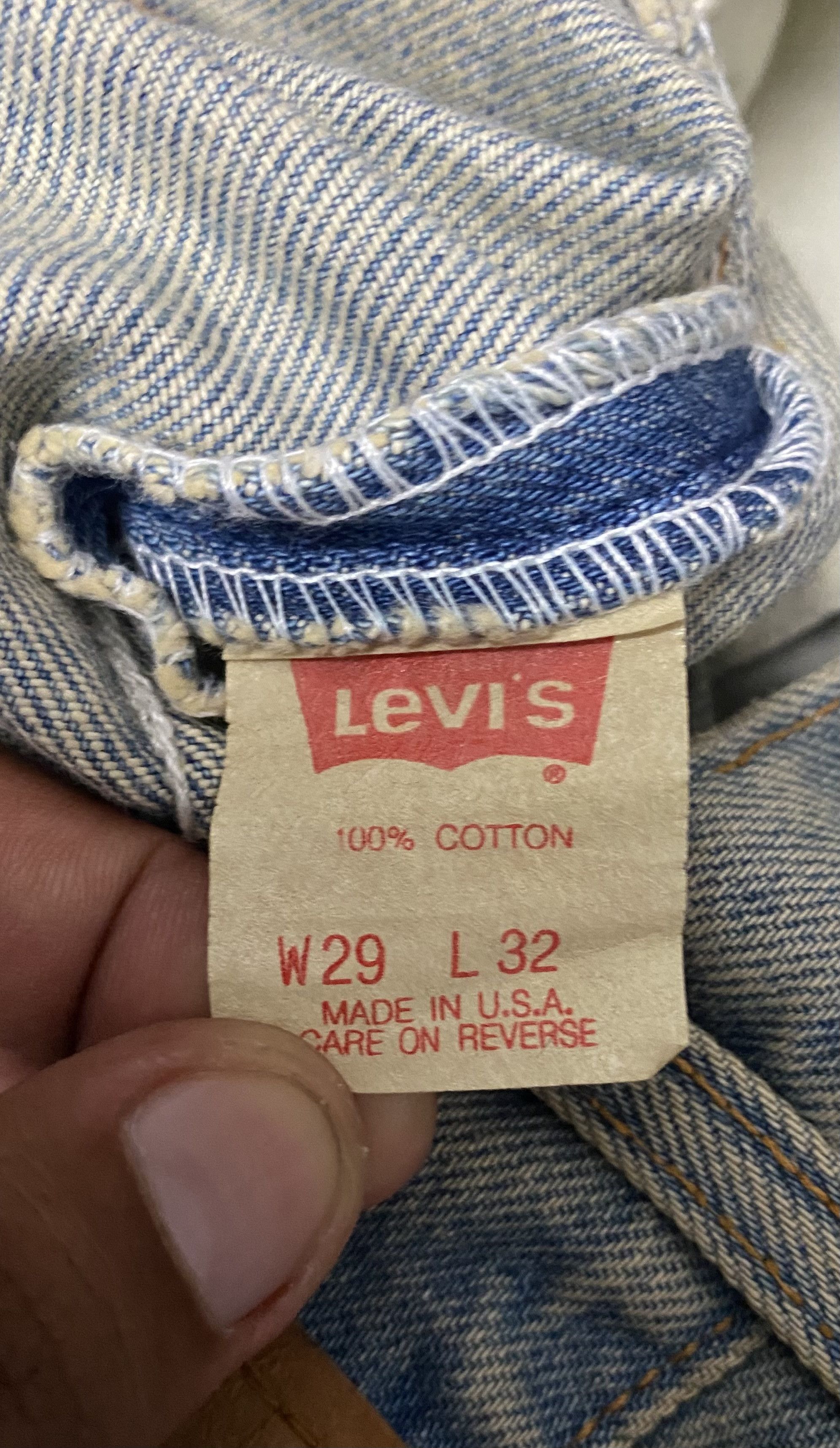 Levi's Vintage Clothing Vintage Levi’s 517 Bootcut Faded Flare Denim Jeans Size US 30 / EU 46 - 15 Thumbnail