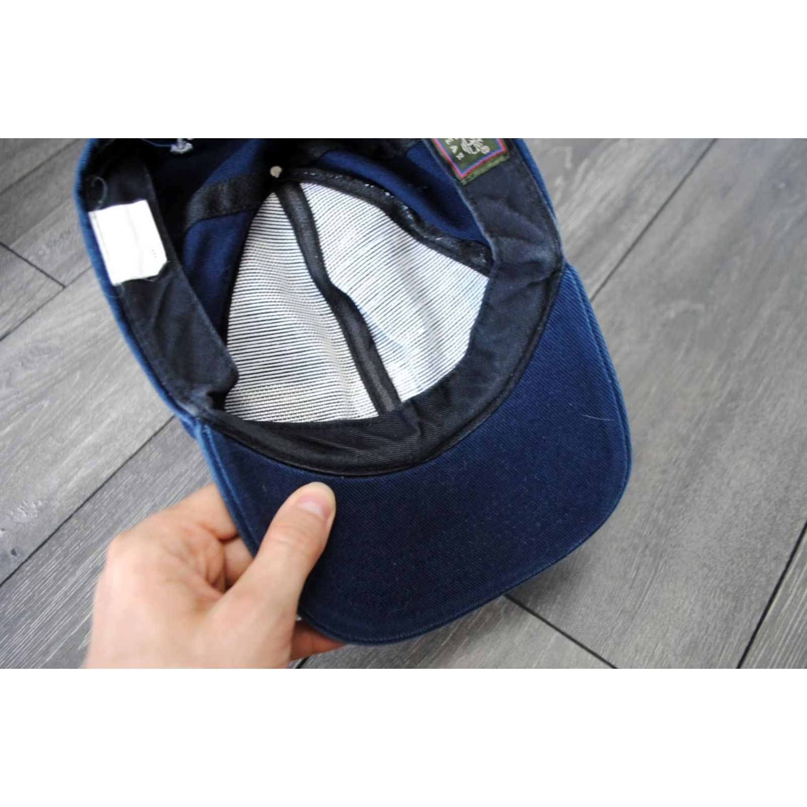 Timberland VINTAGE Timberland Hat Cap Strapback Blue Adjustable Adult Mens Cotton 90s USA Size ONE SIZE - 6 Thumbnail