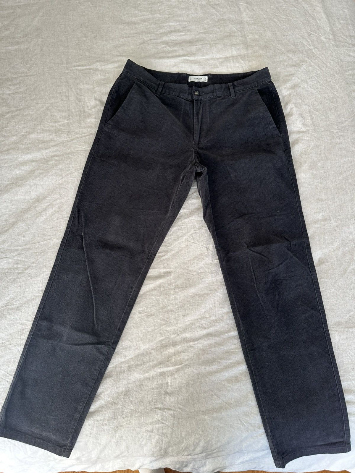 Everlane Everlane Corduroy 34 x 32 Charcoal Size US 34 / EU 50 - 2 Thumbnail