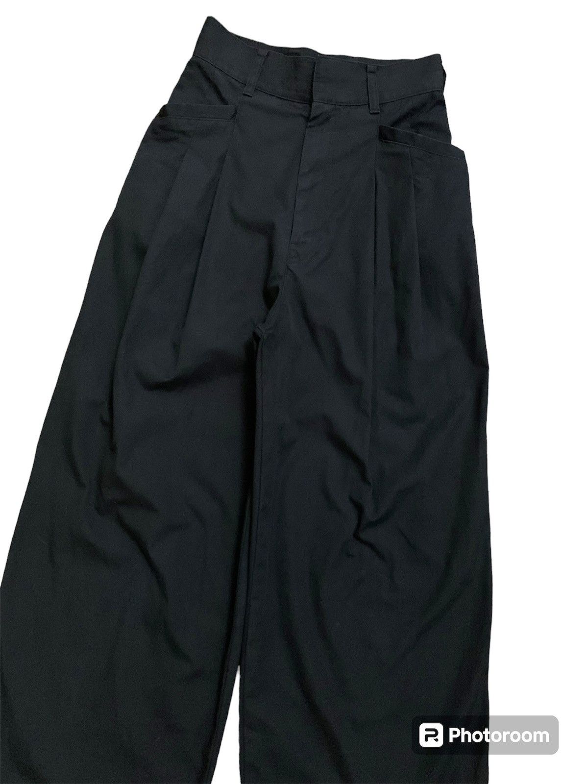 Lemaire × Uniqlo Japanese Uniqlo U High Waist Wide Pant Size 25" / US 0 / IT 36 - 6 Thumbnail