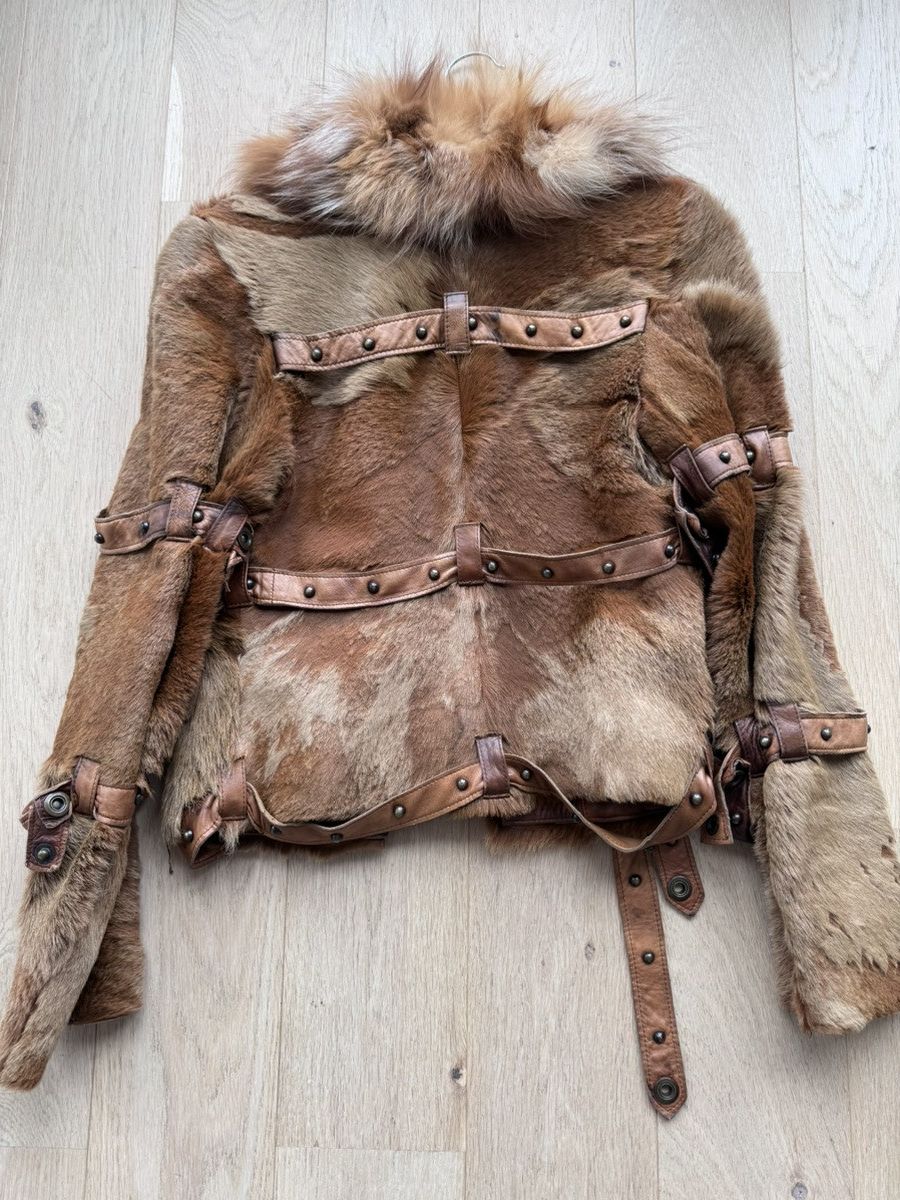 Vintage Stylish slay fox fur coat Size M / US 6-8 / IT 42-44 - 11 Thumbnail