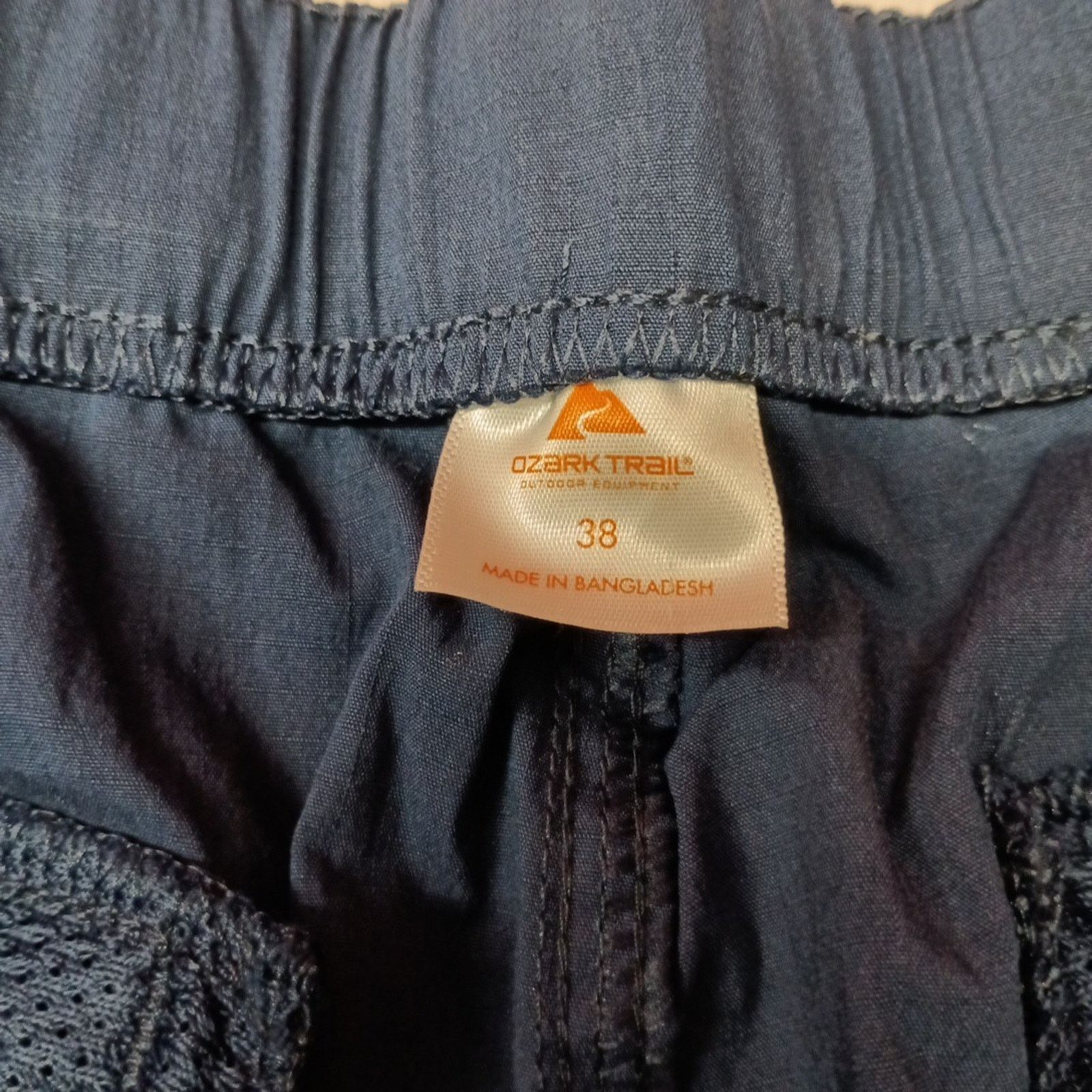 Other Ozark Trail Zip Off Convert Cargo Pants Mens Size 38x30 Blue Size US 38 / EU 54 - 8 Thumbnail