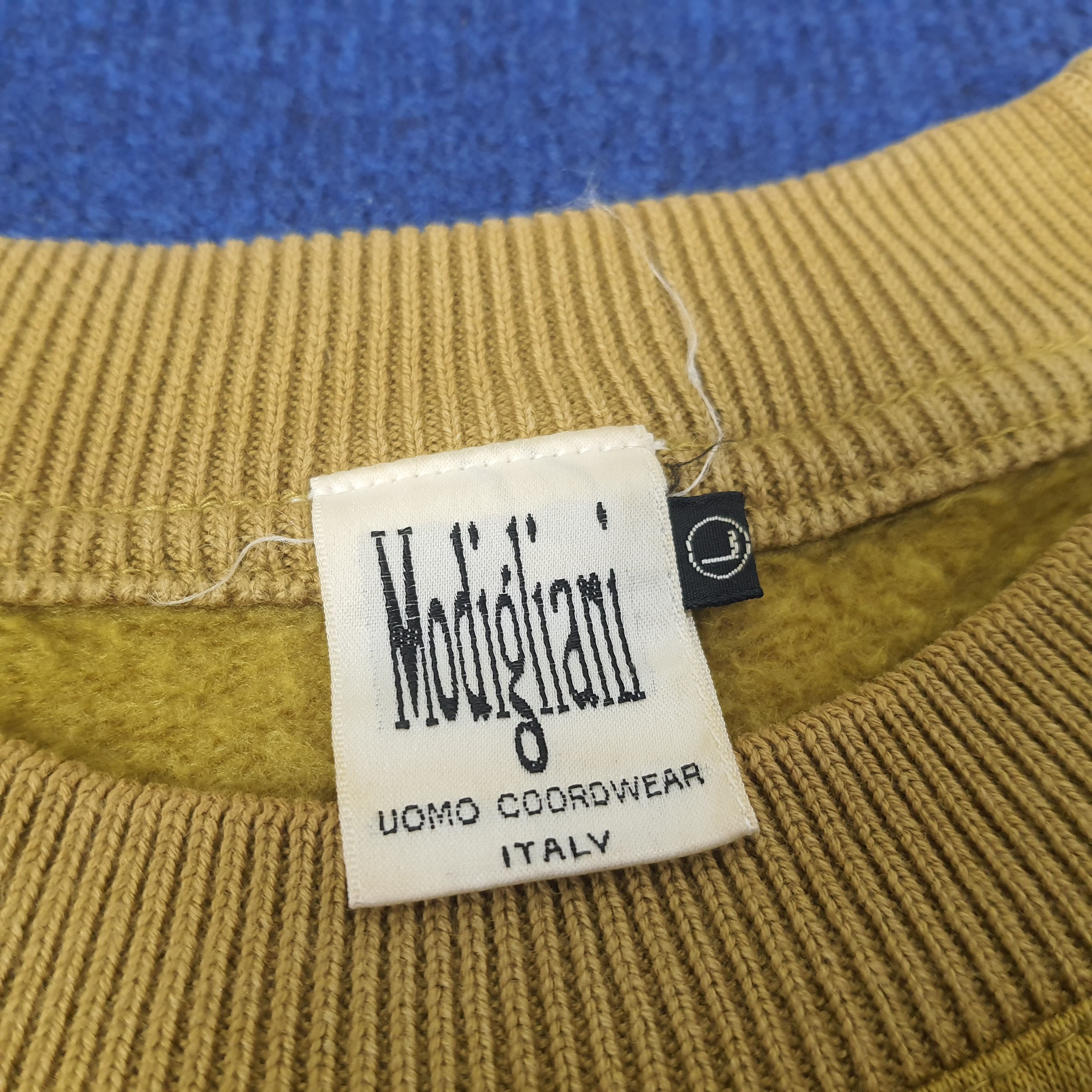 Vintage Vintage Modigliani Italian Designer Sweatshirts Size US L / EU 52-54 / 3 - 5 Thumbnail