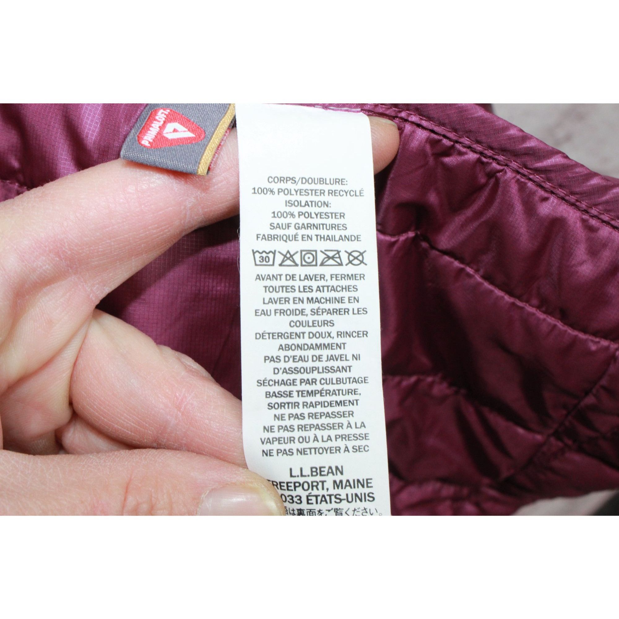 L.L. Bean LL Bean Pink Quilted Packaway Hooded Coat Size XXS / US 00 / IT 34 - 8 Thumbnail