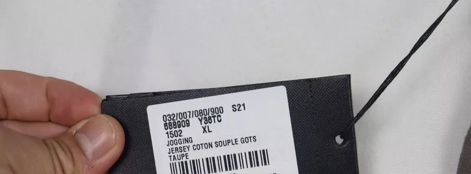 Saint Laurent Paris Jersey Cotton Jogging / Sweatpants in Taupe Size US 36 / EU 52 - 10 Thumbnail