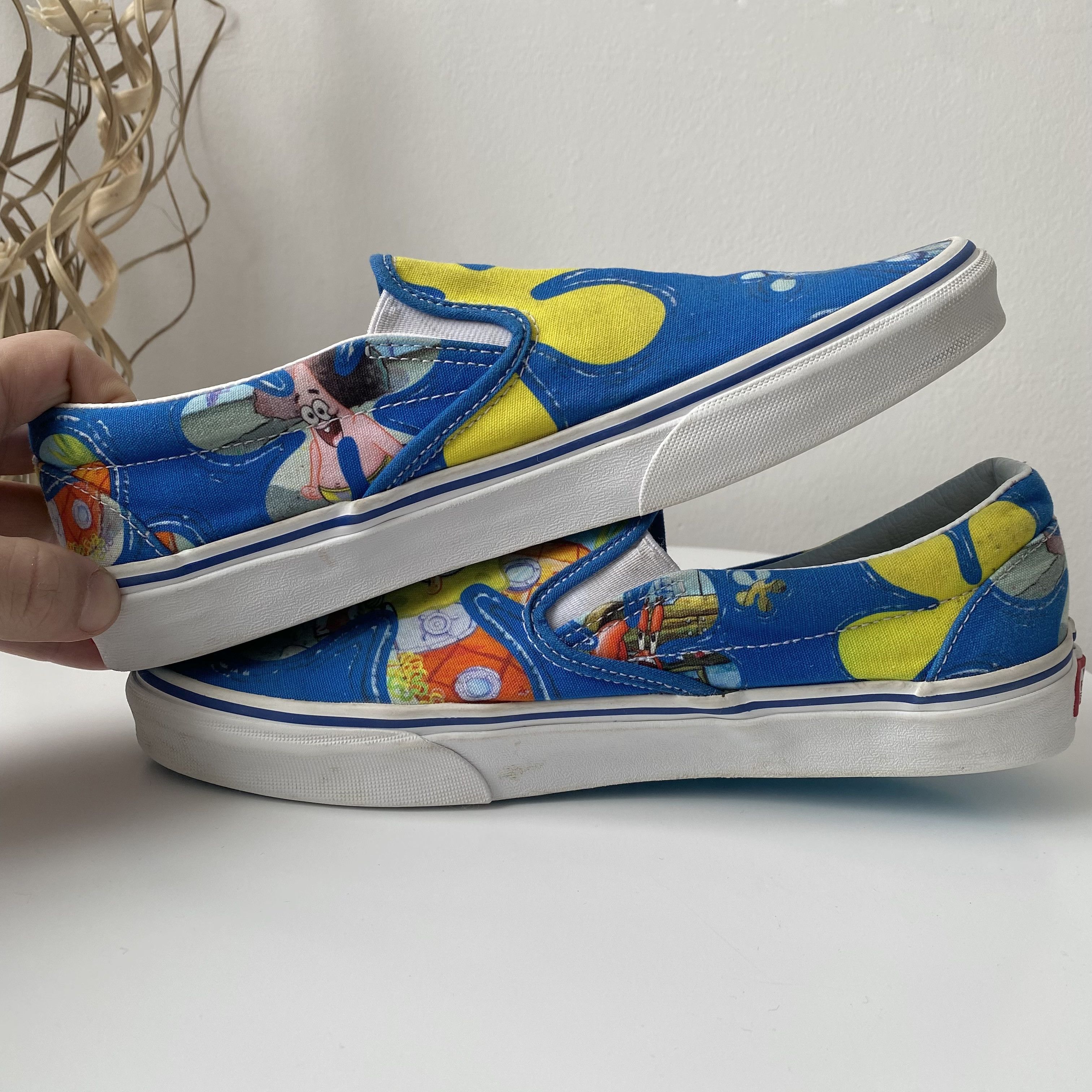 Vans Vans SpongeBob x UA Authentic OG Classic Slip-On Sneakers Size US 9 / EU 42 - 6 Thumbnail