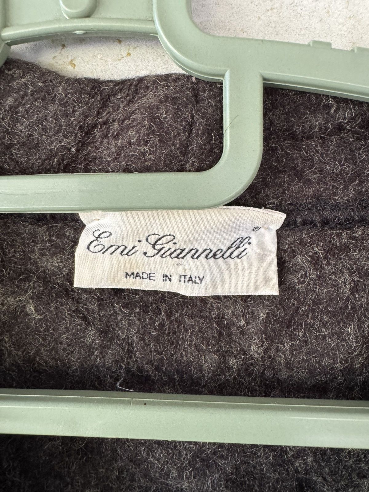 Japanese Brand RARE Emi Giannelli Jacket Wool Italy Size L / US 10 / IT 46 - 3 Thumbnail