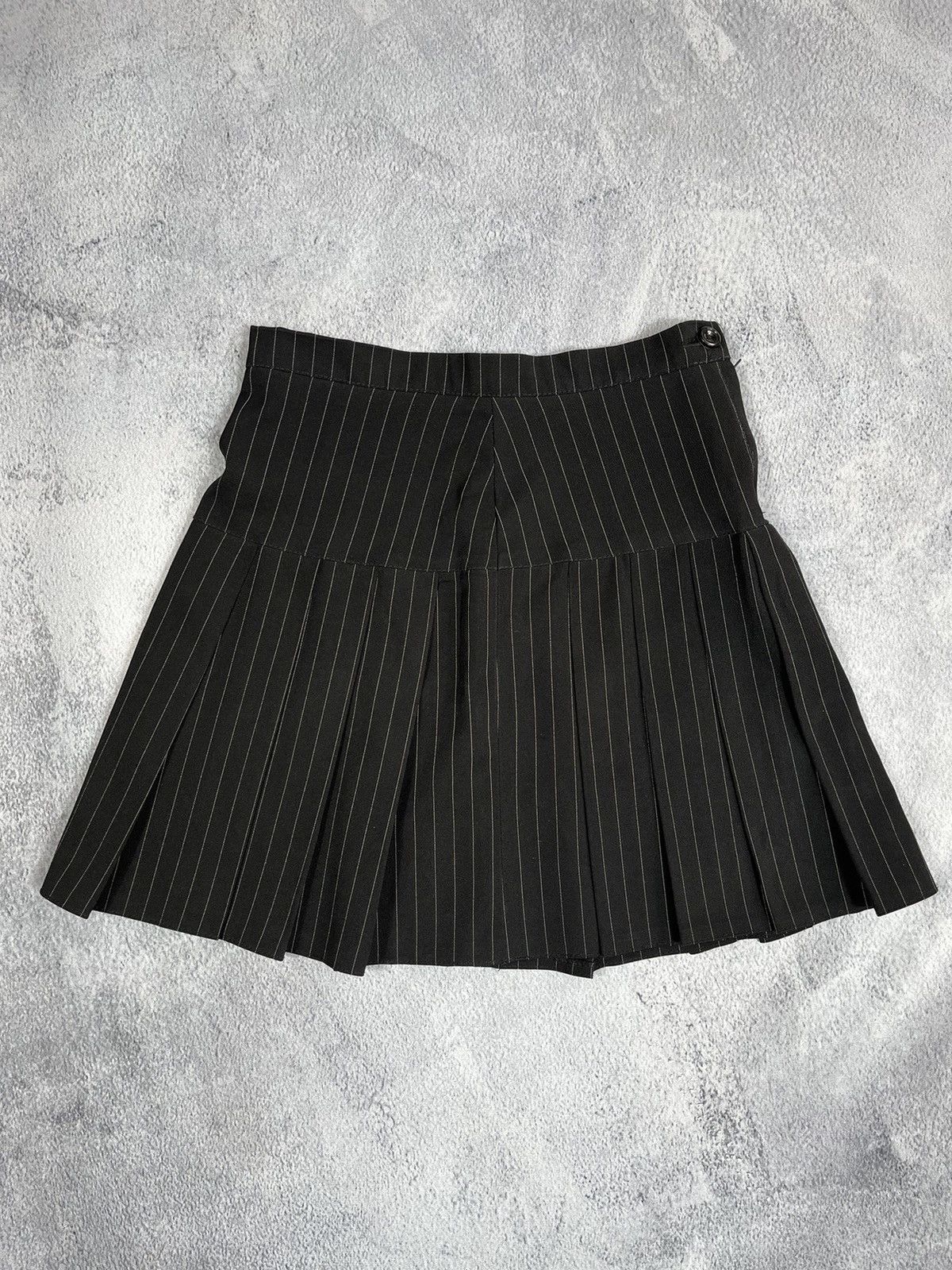 Other Vintage Y2K Japanese flared striped mini skirt opium Size 24" / US 00 / IT 34 - 1 Thumbnail