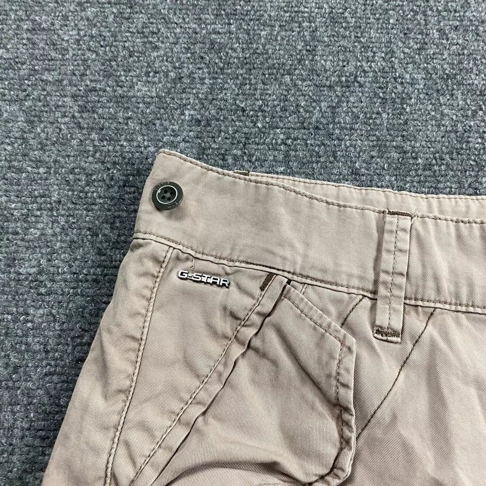 G-Star G Star Raw Pants Women's 27x30 Army City Mid Rise Boyfriend Size 27" / US 4 / IT 40 - 6 Thumbnail