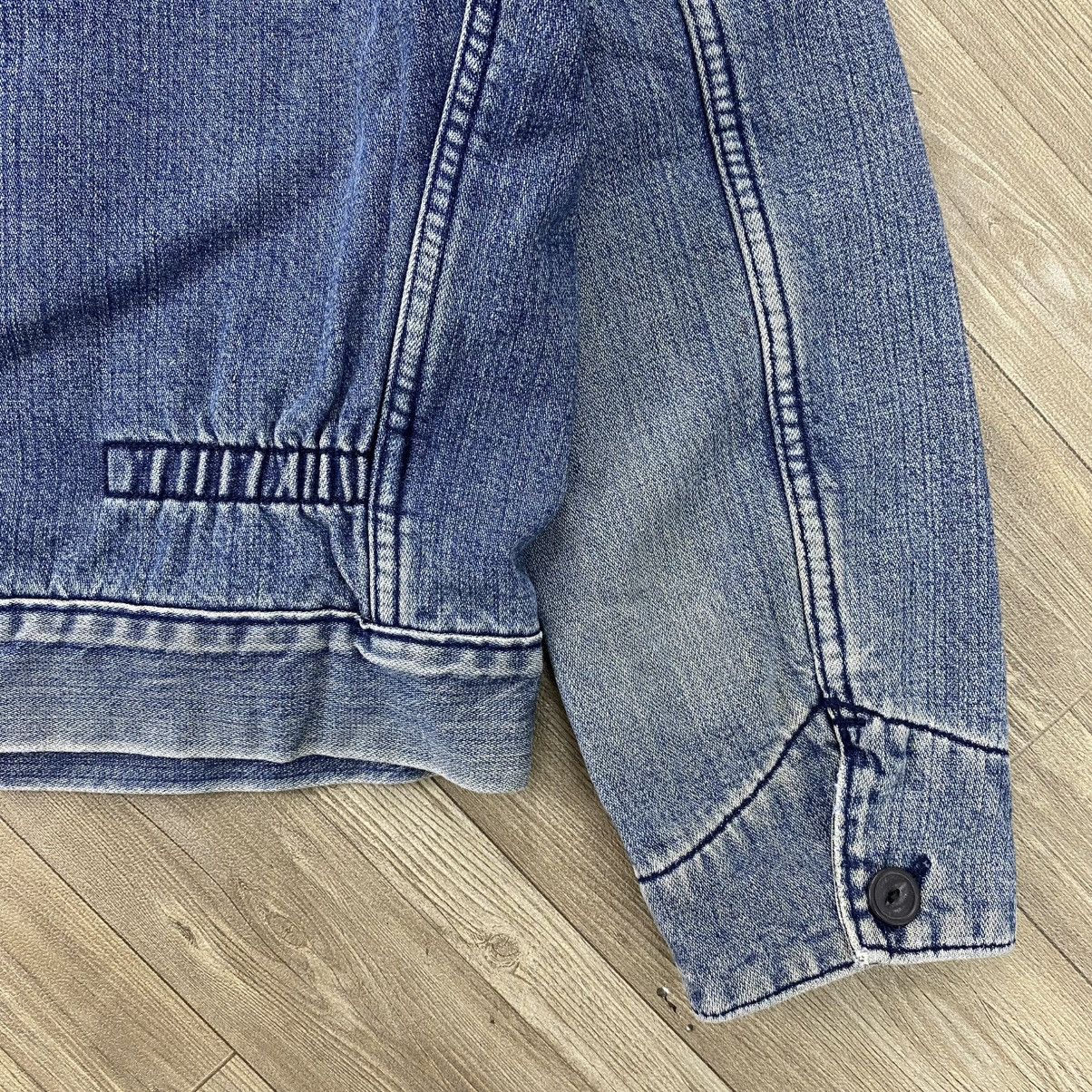 Hysteric Glamour 2000s Hysteric Glamour Kinky Blanket Denim Work Jacket Size US S / EU 44-46 / 1 - 9 Thumbnail