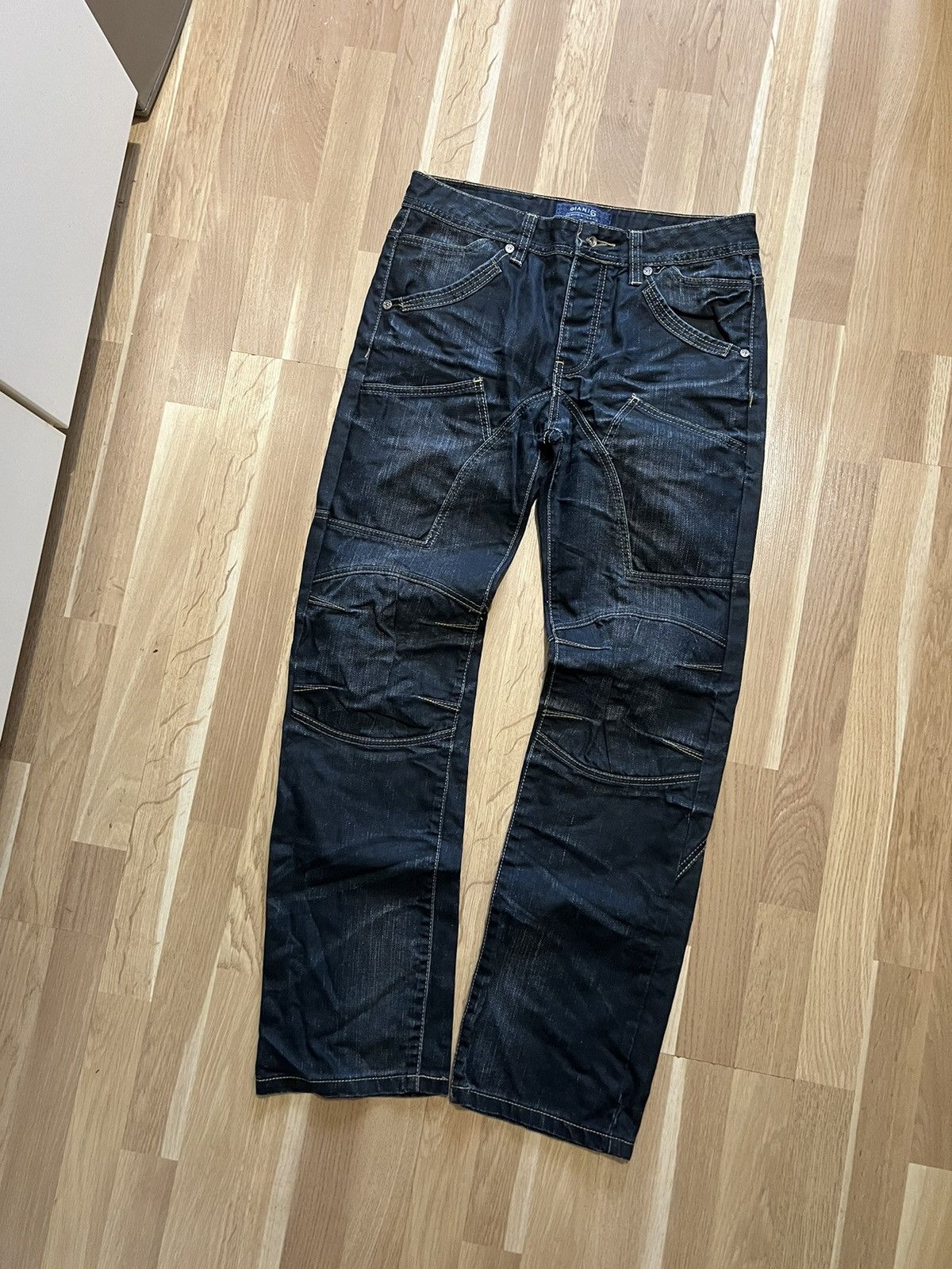 If Six Was Nine × Vintage Vintage washed jeans junya watanabe style double knee Size US 32 / EU 48 - 2 Thumbnail
