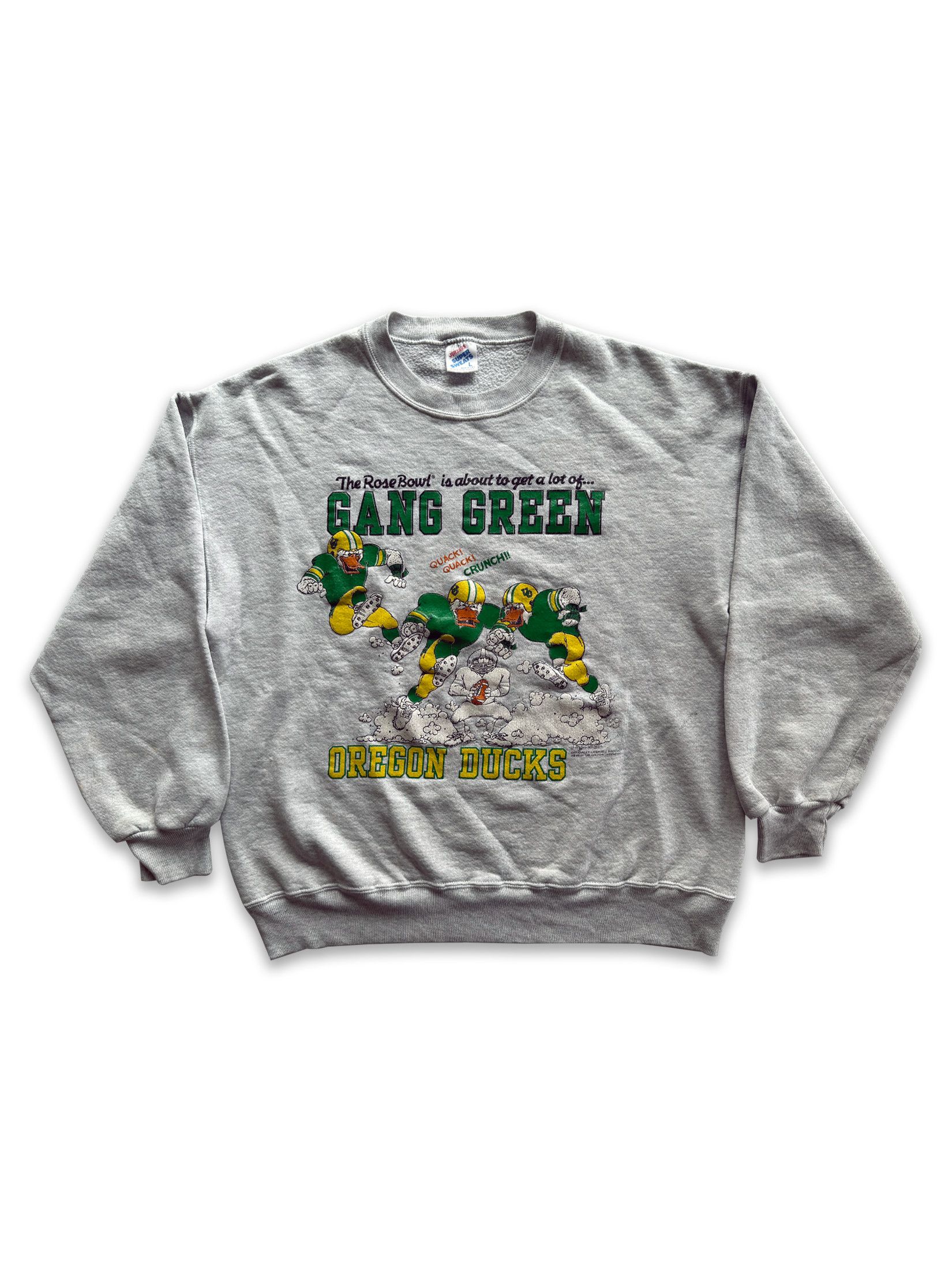 Vintage 1995 Vintage Rose Bowl Oregon Ducks Penn State Sweatshirt Size US L / EU 52-54 / 3 - 1 Thumbnail