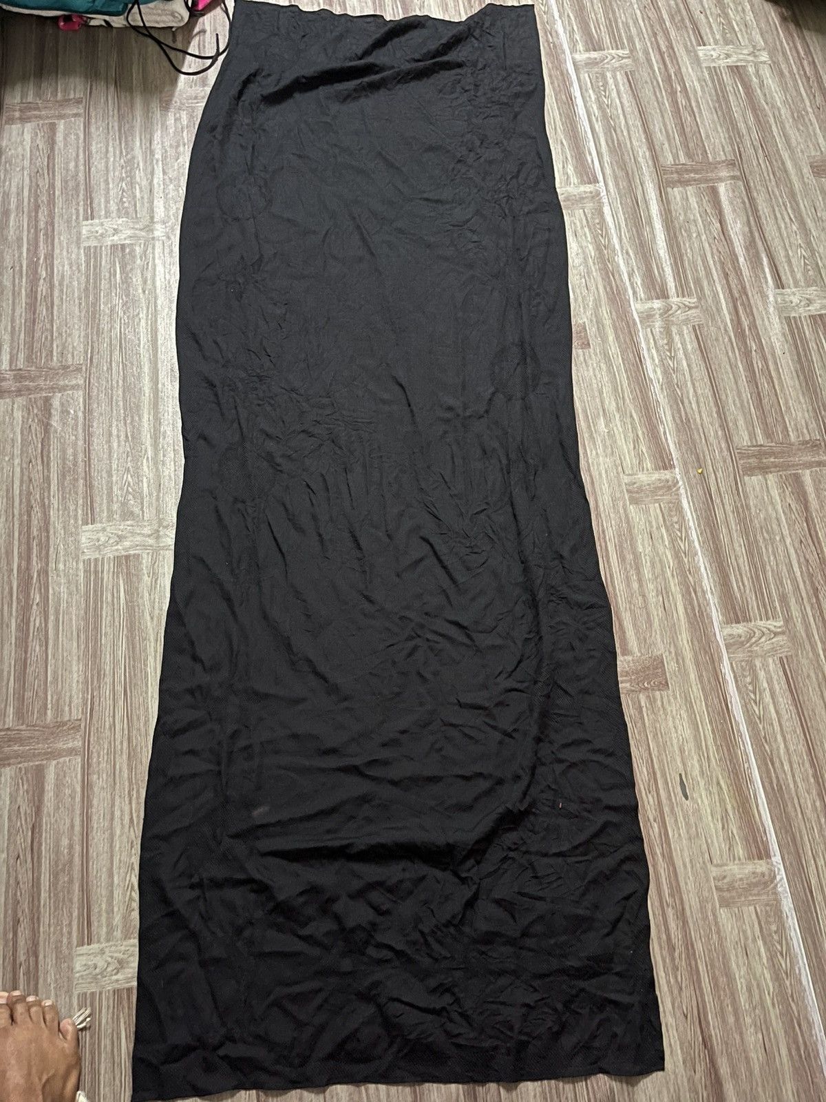 Louis Vuitton Louis vuitton monogram all black long scarf Size ONE SIZE - 5 Thumbnail
