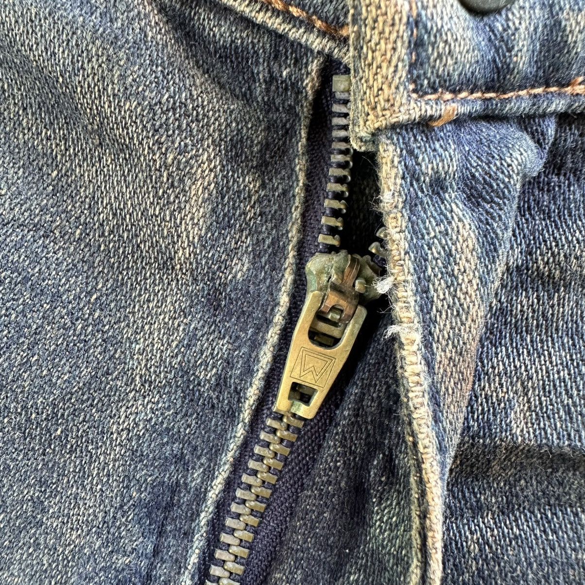 Japanese Brand Vintage Wrangler Rusty USA Distressed Denim Jean Pant W32 Size US 32 / EU 48 - 5 Thumbnail