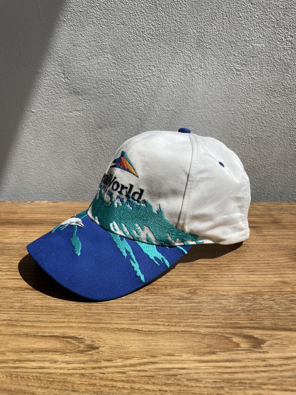 Vintage Rare Vintage 90s Sea World Hat Retro Cap Size ONE SIZE - 3 Thumbnail