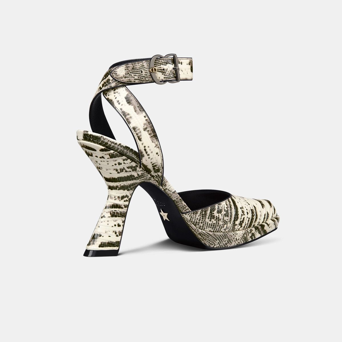 Dior o1bcso1str1224 Pump in Tejus Print Size US 7 / IT 37 - 3 Thumbnail