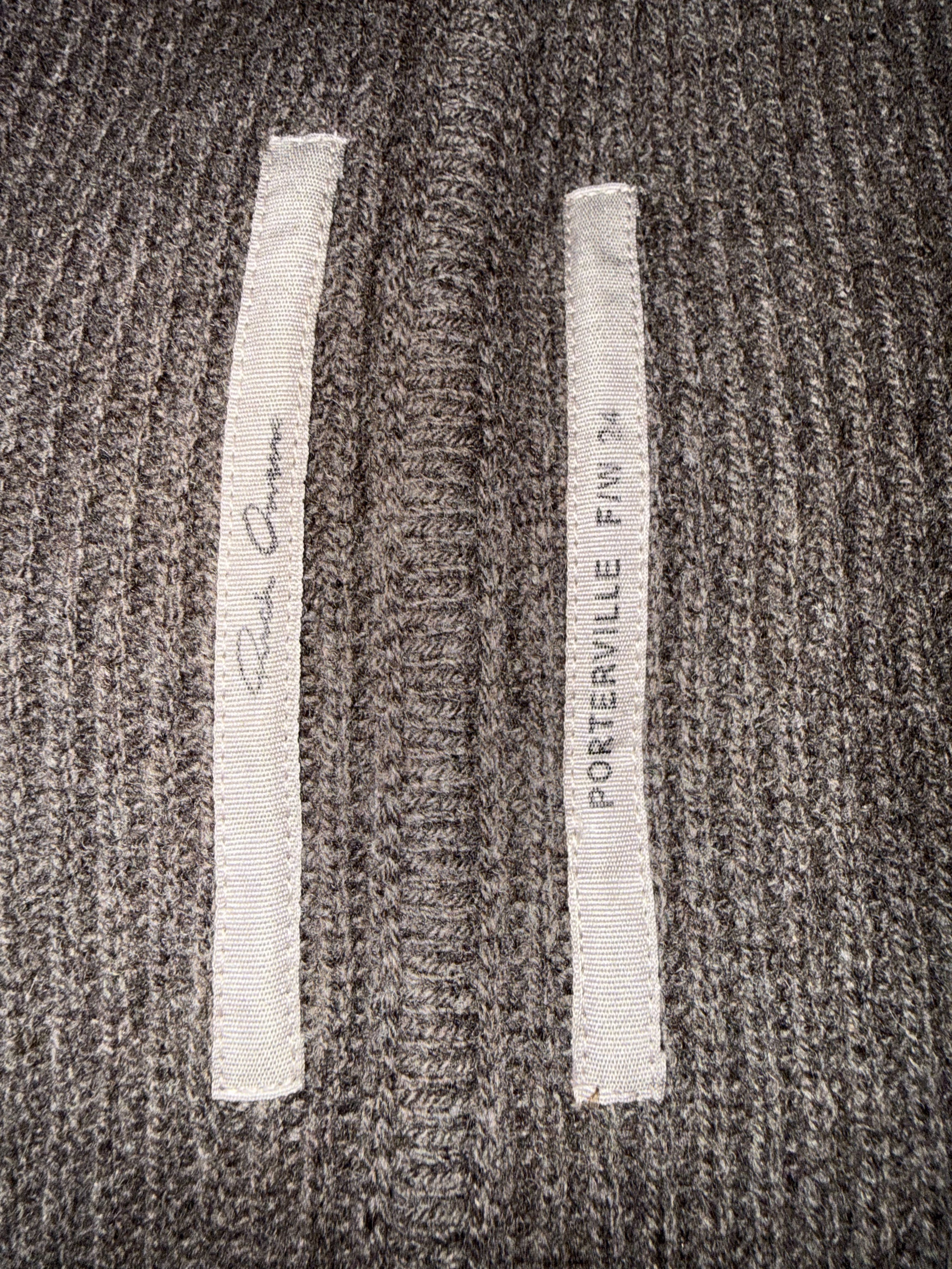 Rick Owens Ribbed Cashmere Knit Sweatpants Size US 32 / EU 48 - 12 Thumbnail