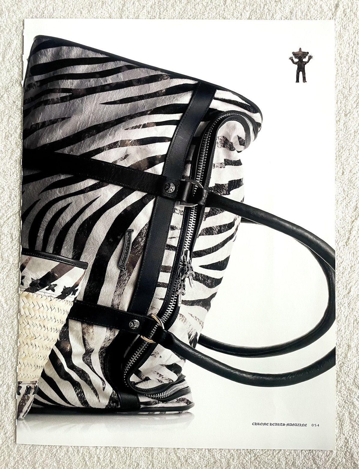 Chrome Hearts Chrome Hearts stripped purse 8x11 magazine cutout Poster Size ONE SIZE - 1 Thumbnail