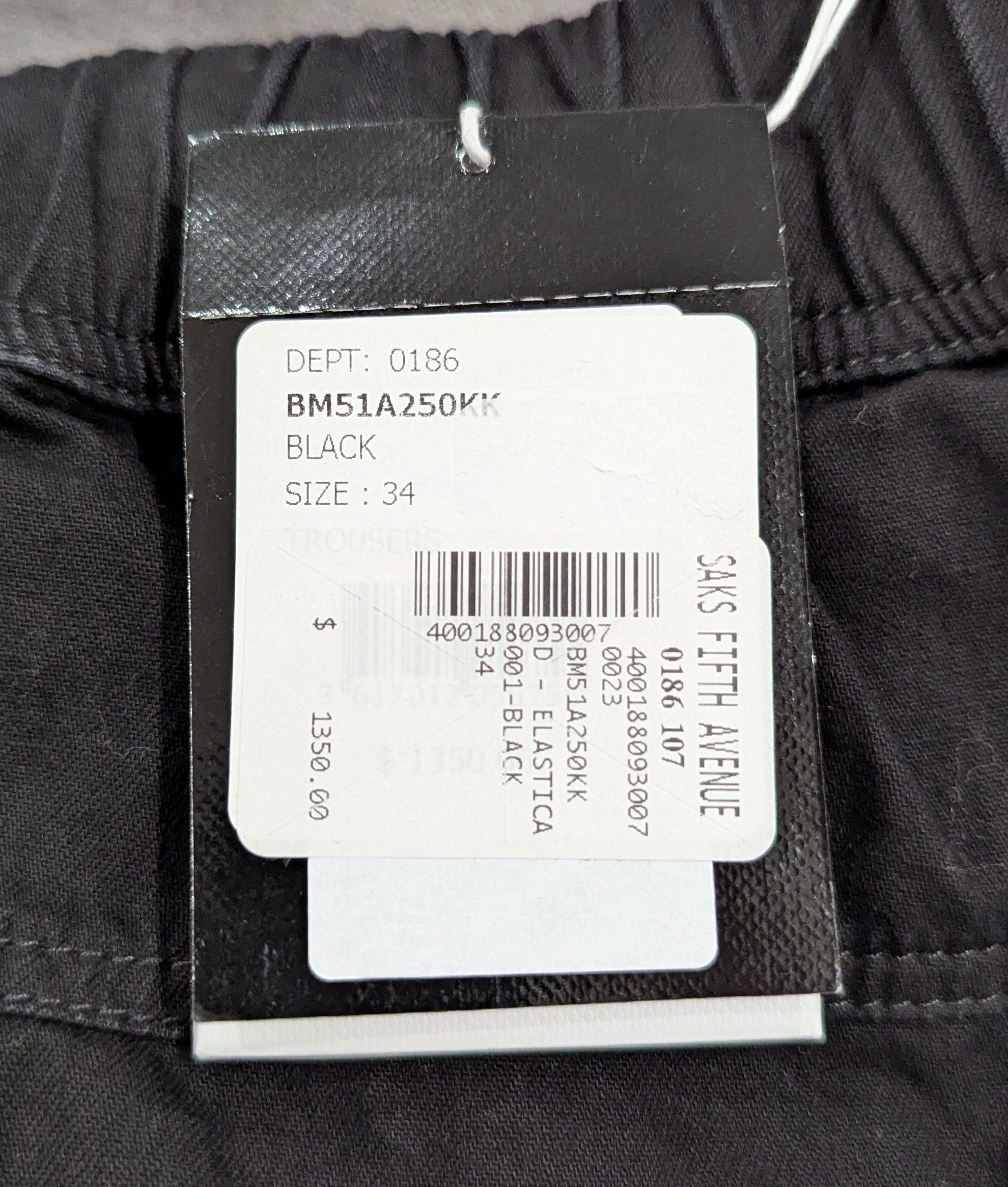 Givenchy Givenchy 2-in-1 Detachable Convertible Pants Black 50 US 34 Size US 34 / EU 50 - 11 Thumbnail