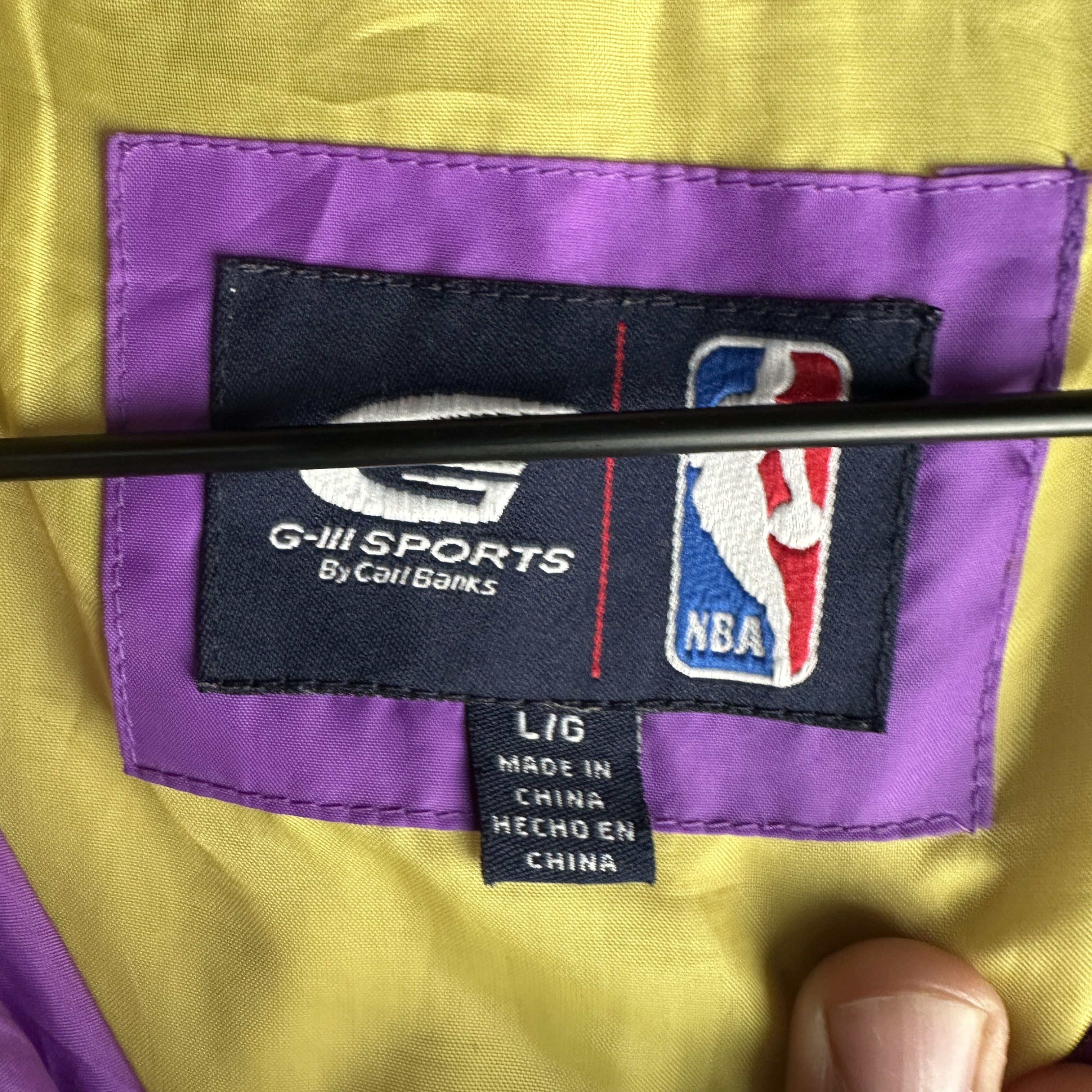 G-III Vtg Los Angeles Lakers Jacket Mens Carl Banks G-lll Size US L / EU 52-54 / 3 - 6 Thumbnail