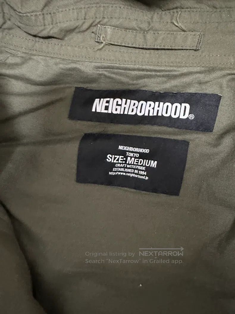 Neighborhood Neighborhood Tactical Jacket Military Green Size M Size US M / EU 48-50 / 2 - 3 Thumbnail