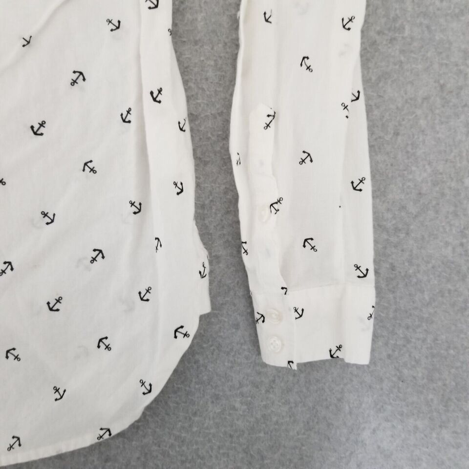 Gloria Vanderbilt Gloria Vanderbilt Shirt Womens Medium Button Up Long Sleeve Size M / US 6-8 / IT 42-44 - 4 Thumbnail