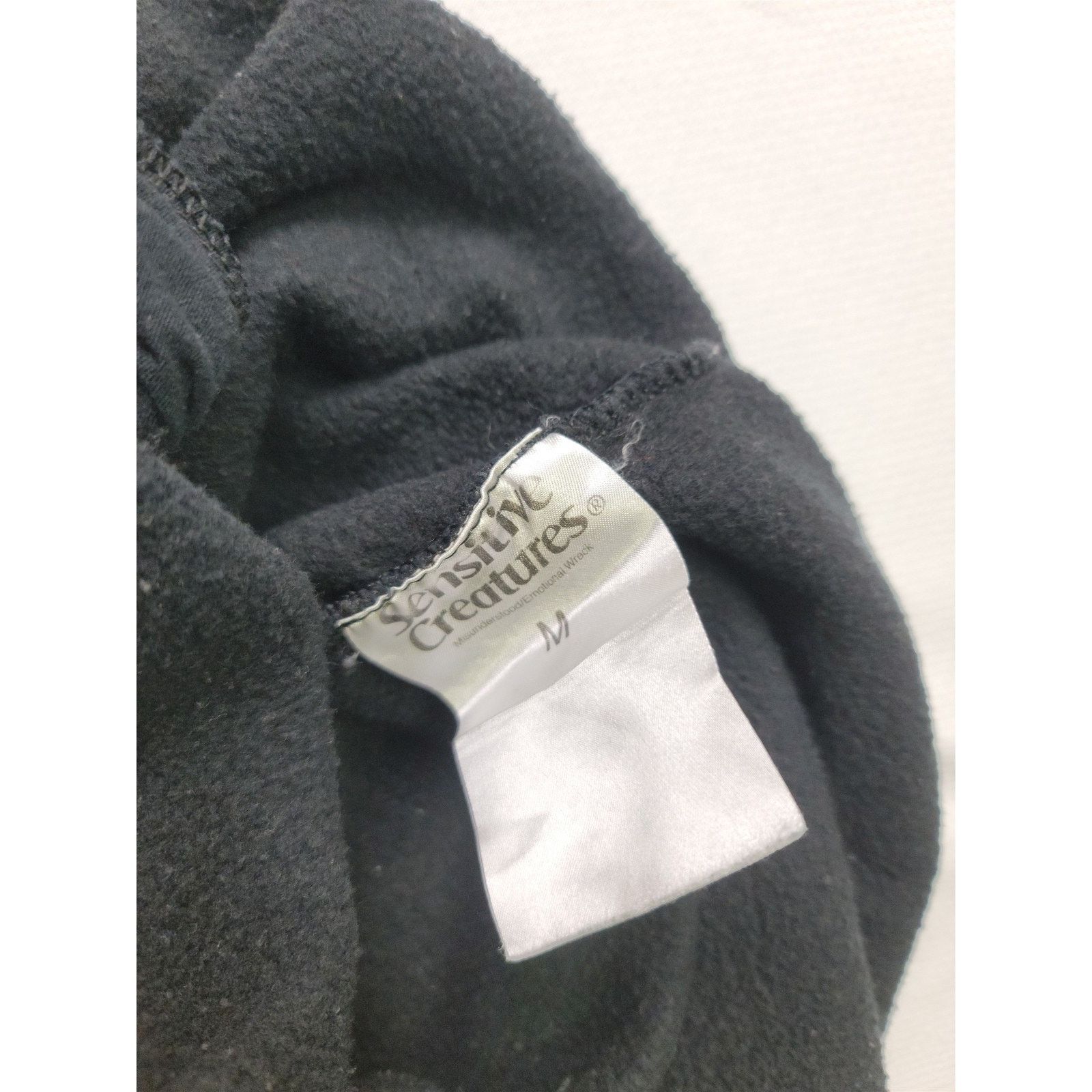 Other Sensitive Creatures Emotional Wreck Black Sweatpants Women M Size 32" / US 10 / IT 46 - 5 Thumbnail