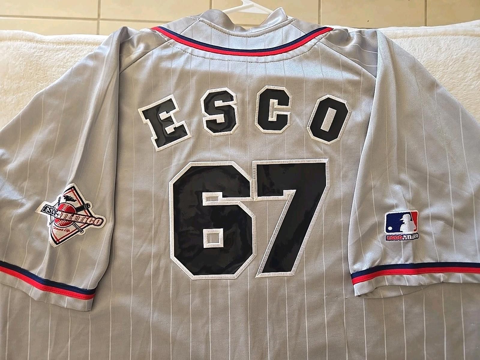 Other Vtg NY YANKEES MLB WILLIE ESCO 67 Zip Up JERSEY XXL SEWN Size US XXL / EU 58 / 5 - 3 Thumbnail