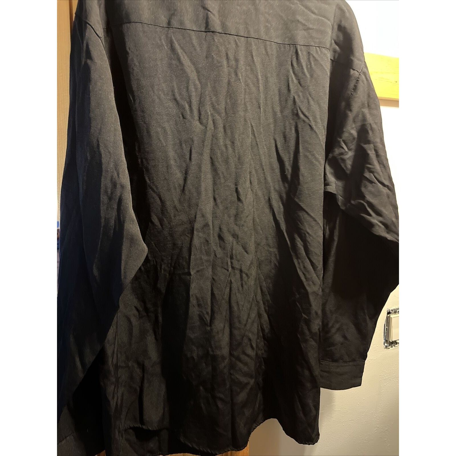 Supreme Fontelli By Supreme VTG Men’s XL Black Rayon Polyester Shirt Size US XL / EU 56 / 4 - 10 Thumbnail