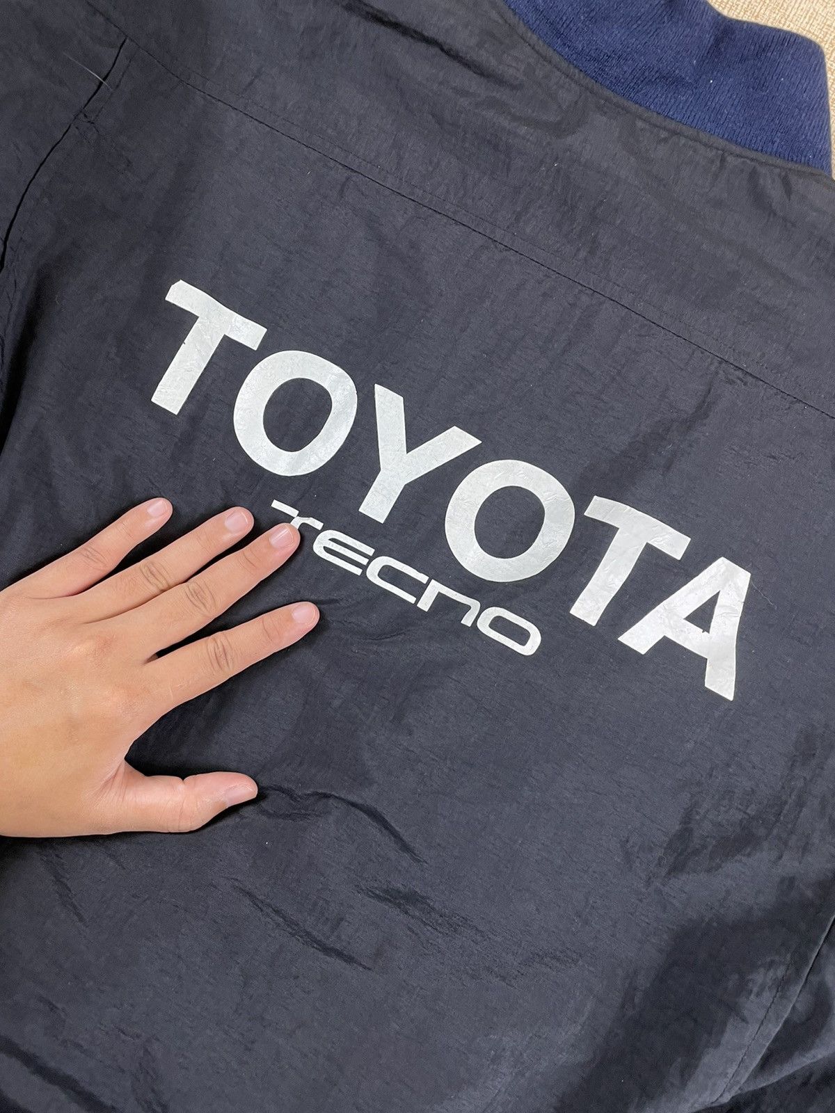 Vintage VINTAGE TOYOTA TECNO 90s Japan Racing Workwear Jacket Size US L / EU 52-54 / 3 - 5 Thumbnail