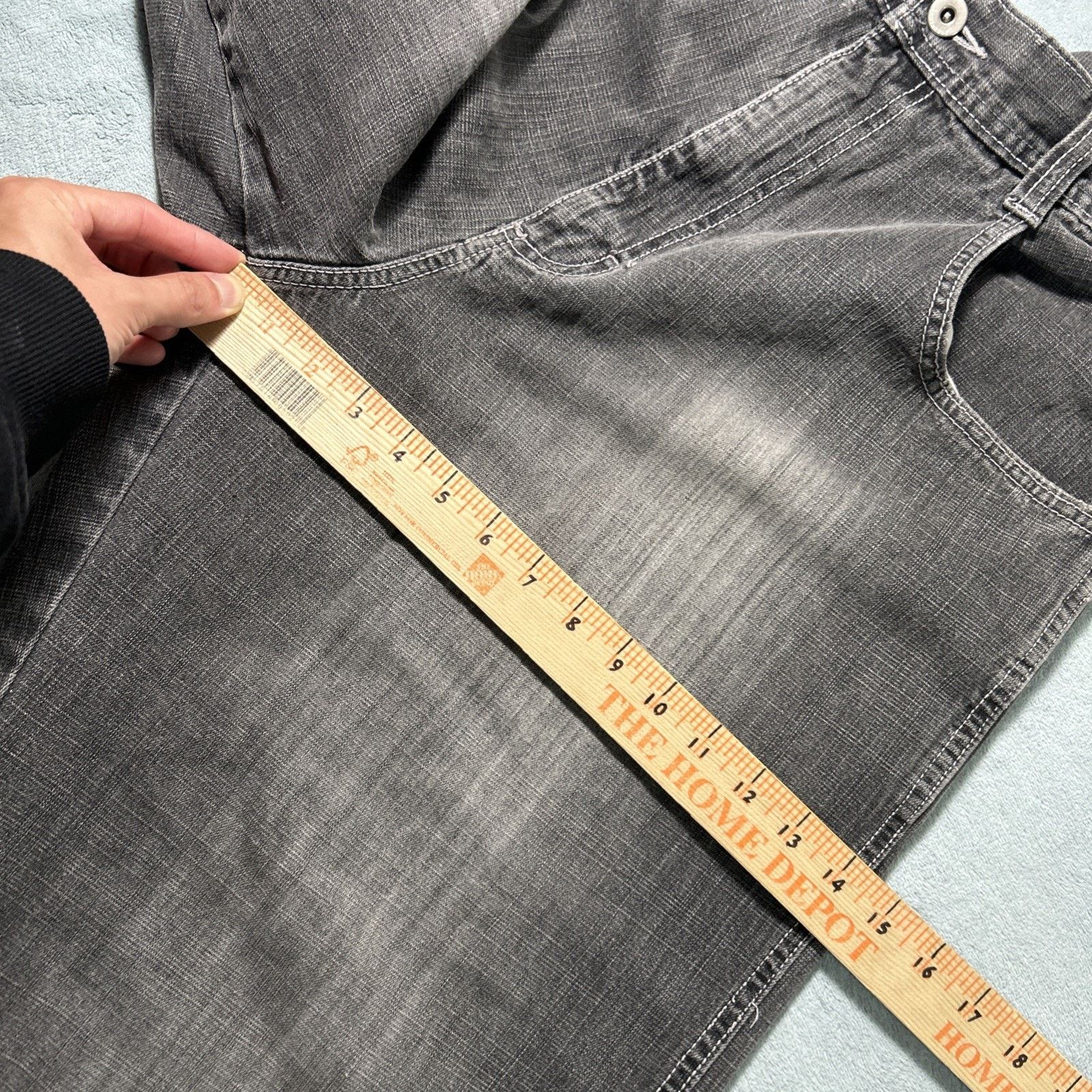 Southpole Southpole Red Tab Beyond Baggy Jeans 38x25 Raw Hems Wide Size US 38 / EU 54 - 20 Thumbnail