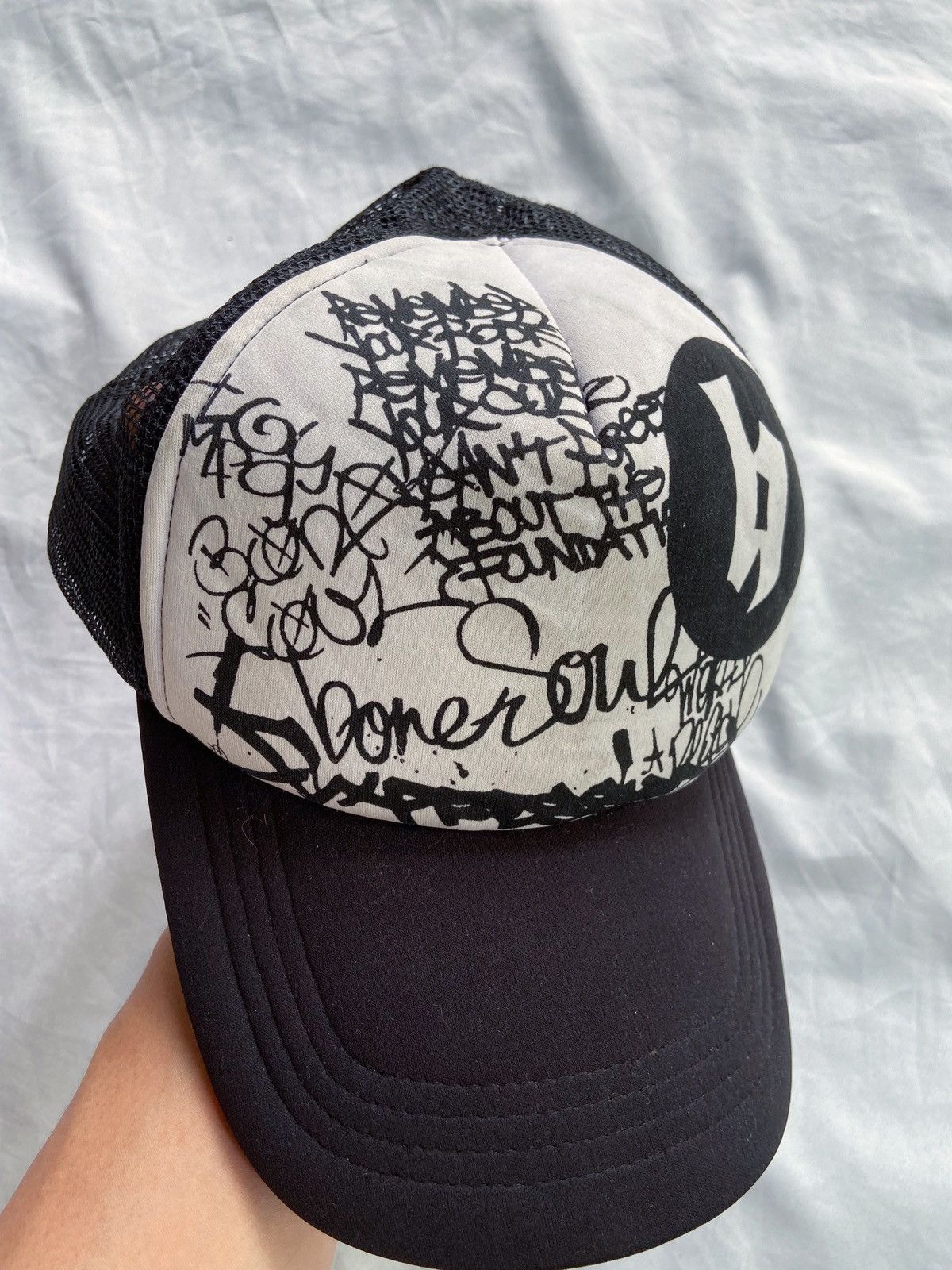 If Six Was Nine B ONE SOUL STENCIL DESIGN CAP Size ONE SIZE - 2 Thumbnail