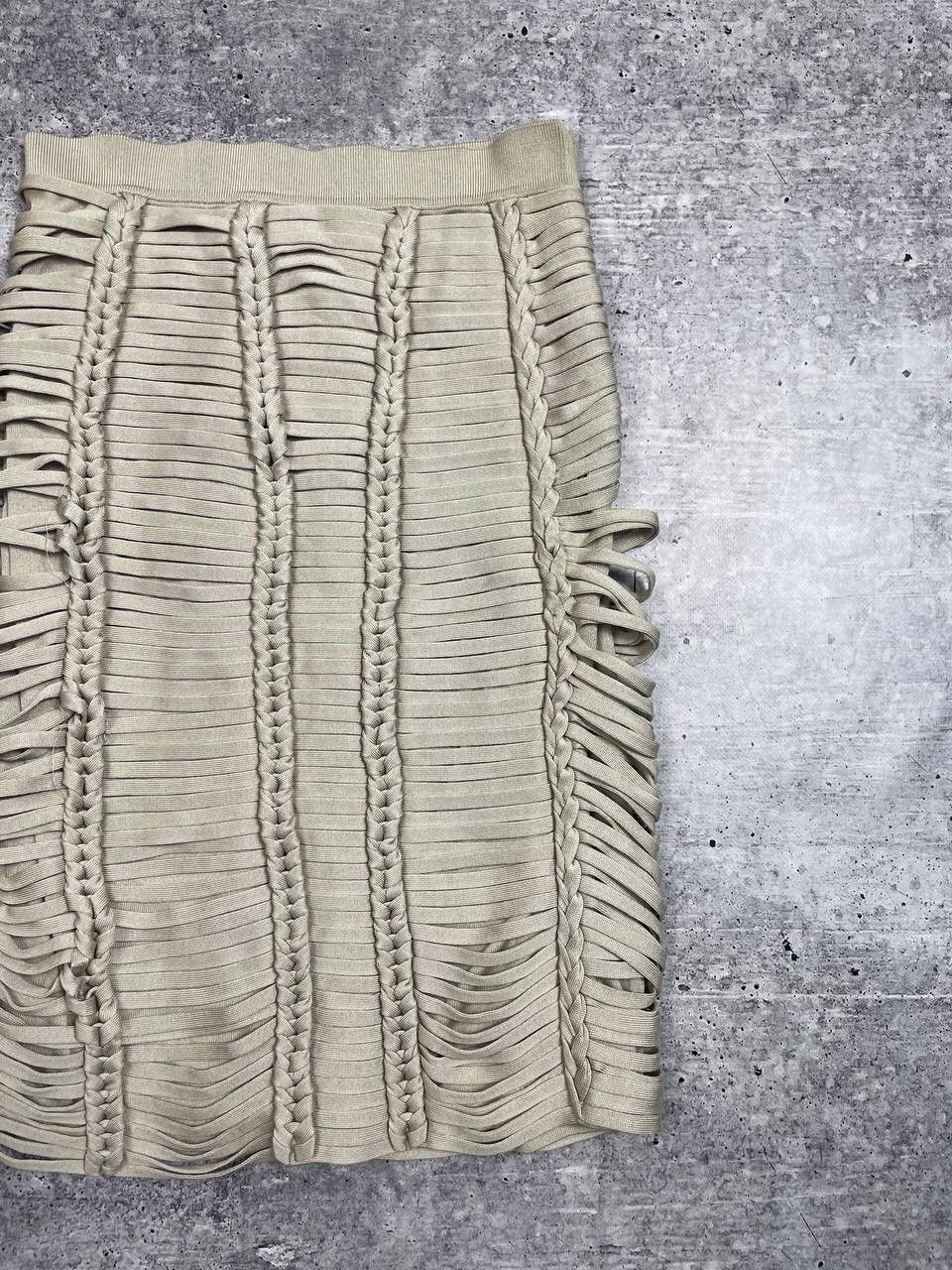 Burberry Vintage Burberry Bandage Skirt Stretch Knit Paneled Y2K Size 27" / US 4 / IT 40 - 3 Thumbnail