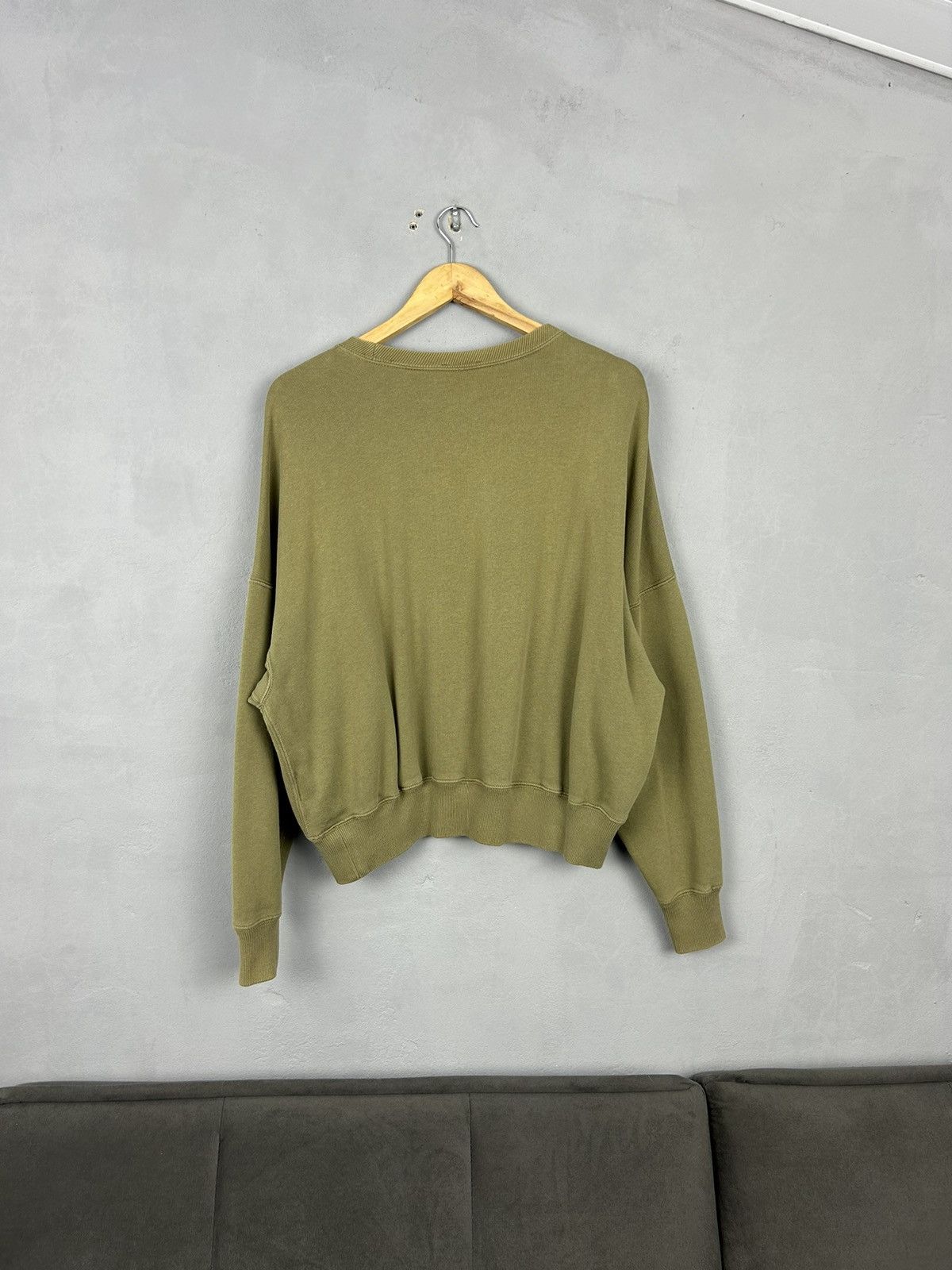 Polo Ralph Lauren Polo Ralph Lauren USA Flag Sweatshirt Olive Green Vintage Size XS / US 0-2 / IT 36-38 - 7 Thumbnail