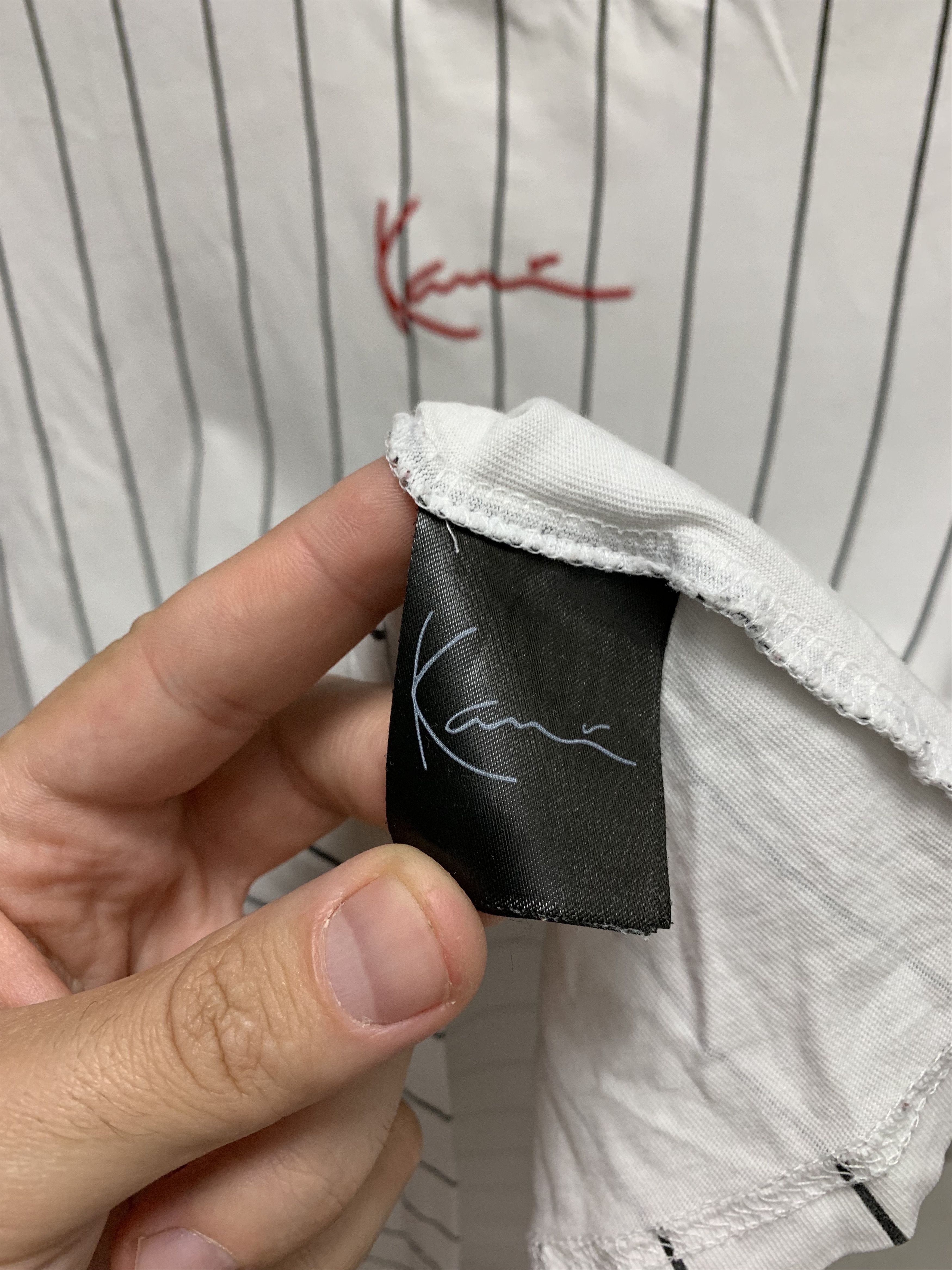 Karl Kani Karl Kani big logo white t-shirt M sz Size US M / EU 48-50 / 2 - 4 Thumbnail